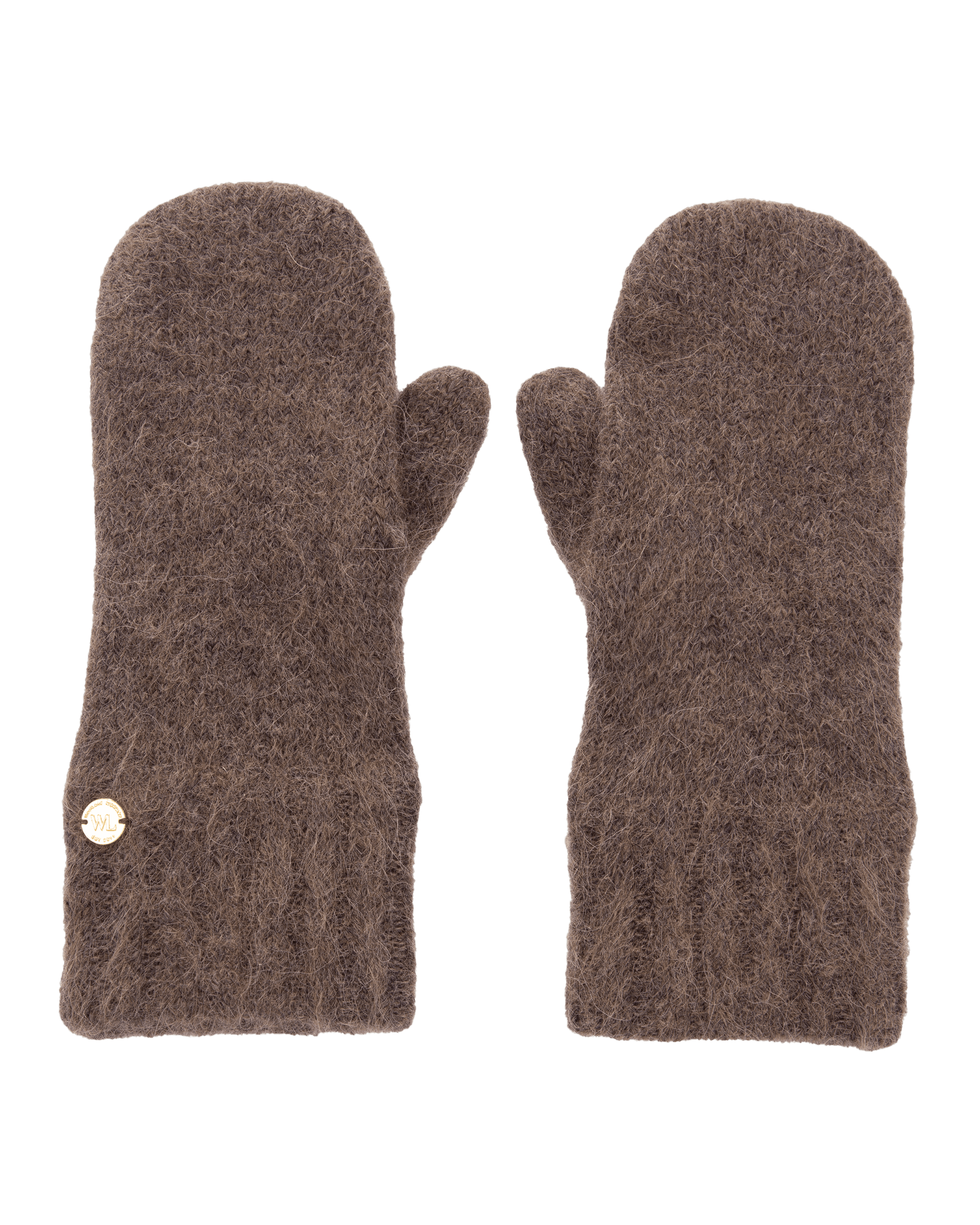Raulandtind Knitted Mittens W Mocca