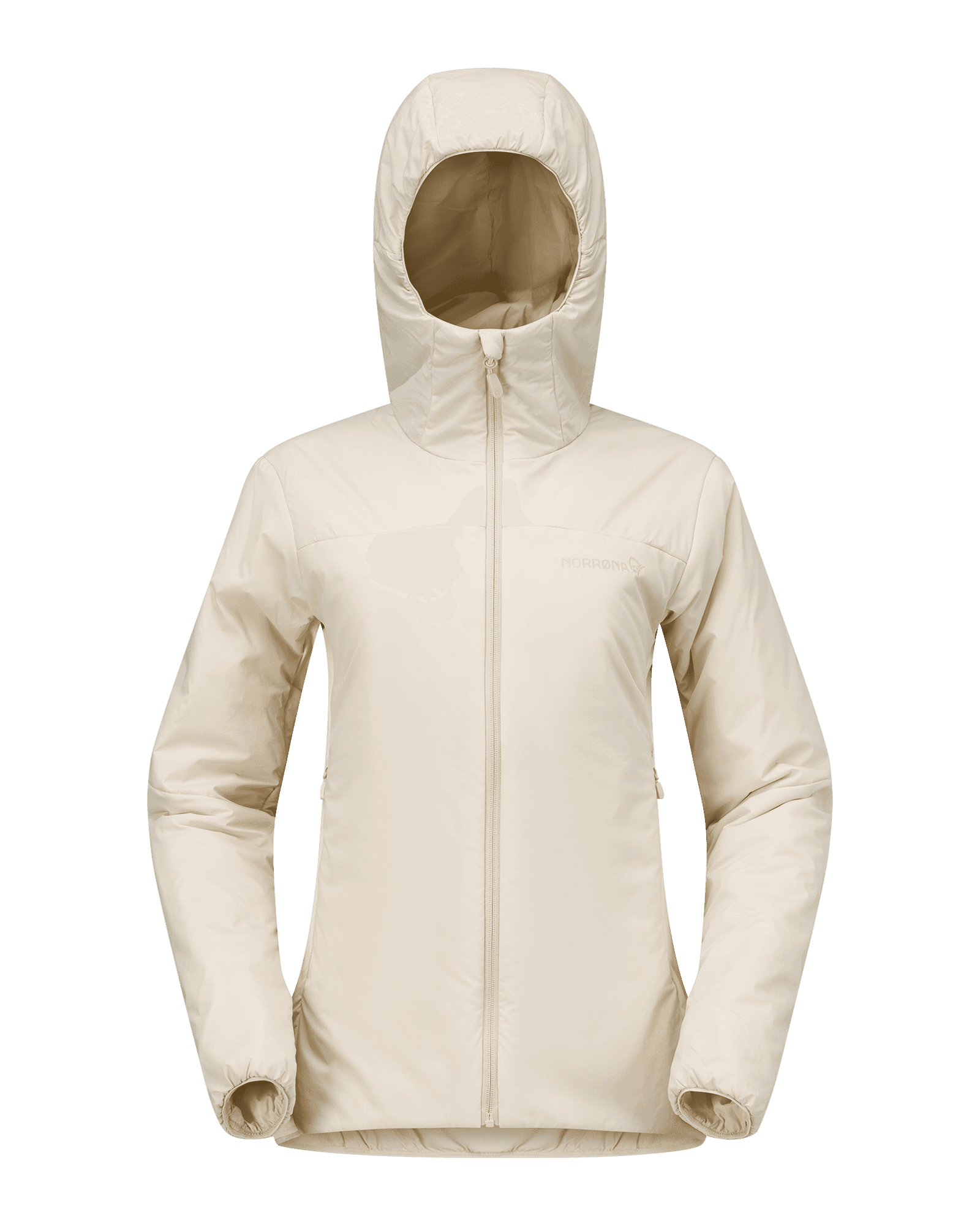 Femund Thermo Zip Hood W Oatmeal
