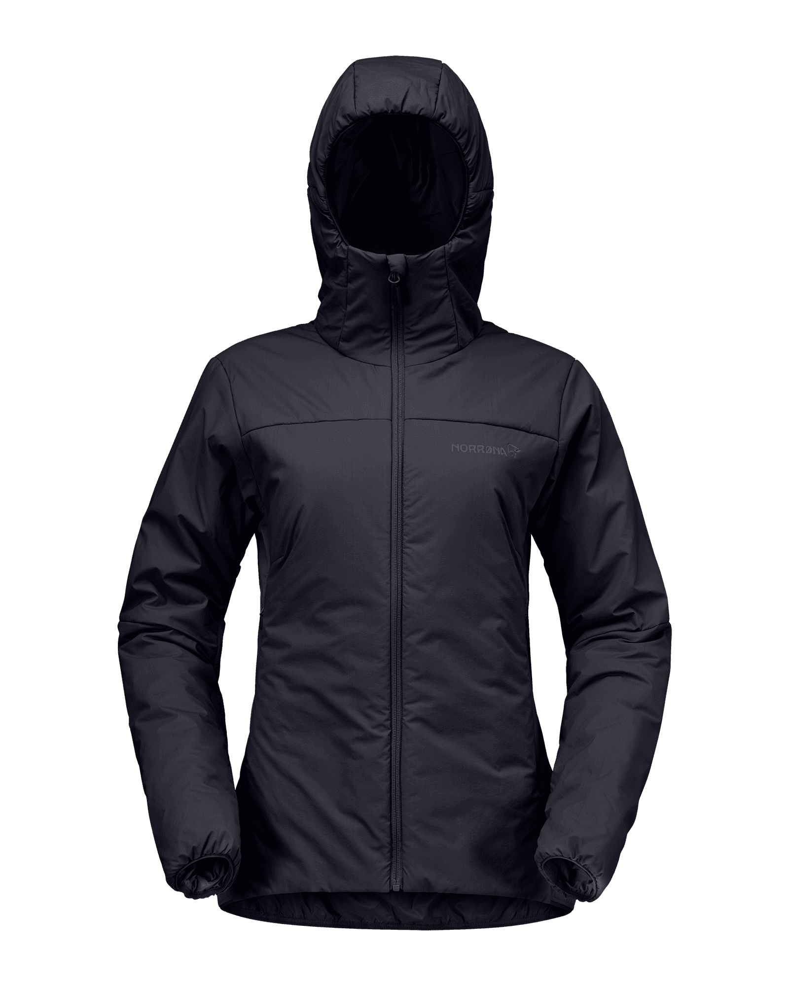 Femund Thermo Zip Hood W Caviar Black