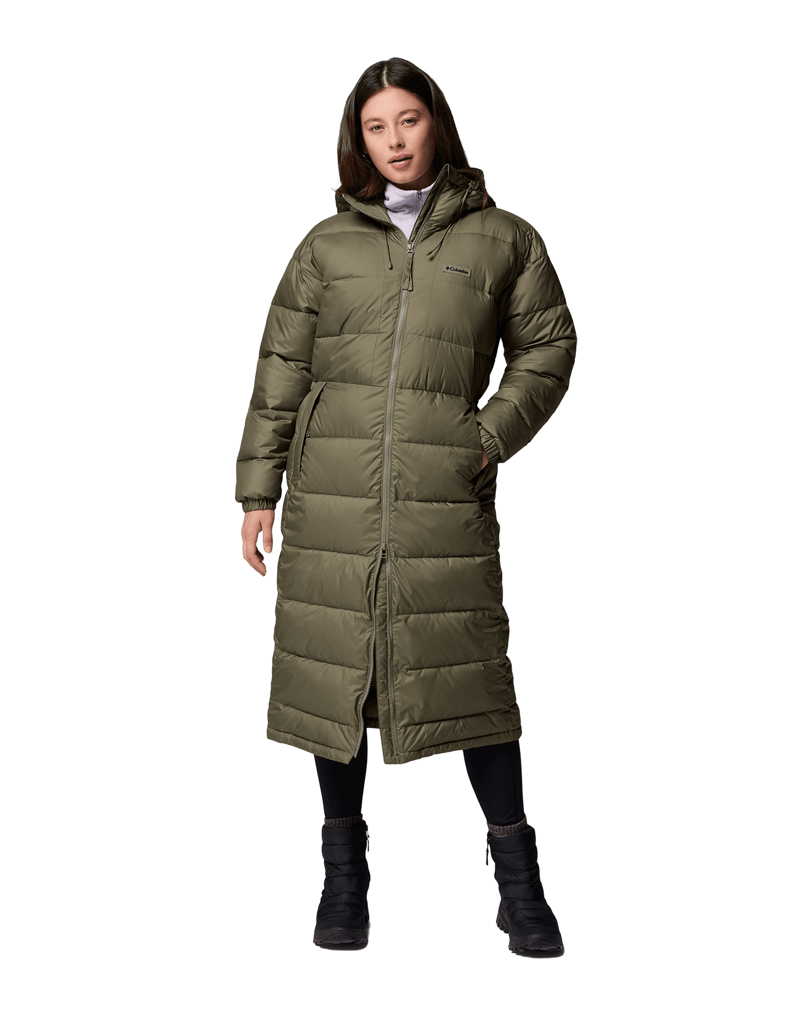 Pike Lake™ III Long Jacket W Stone Green