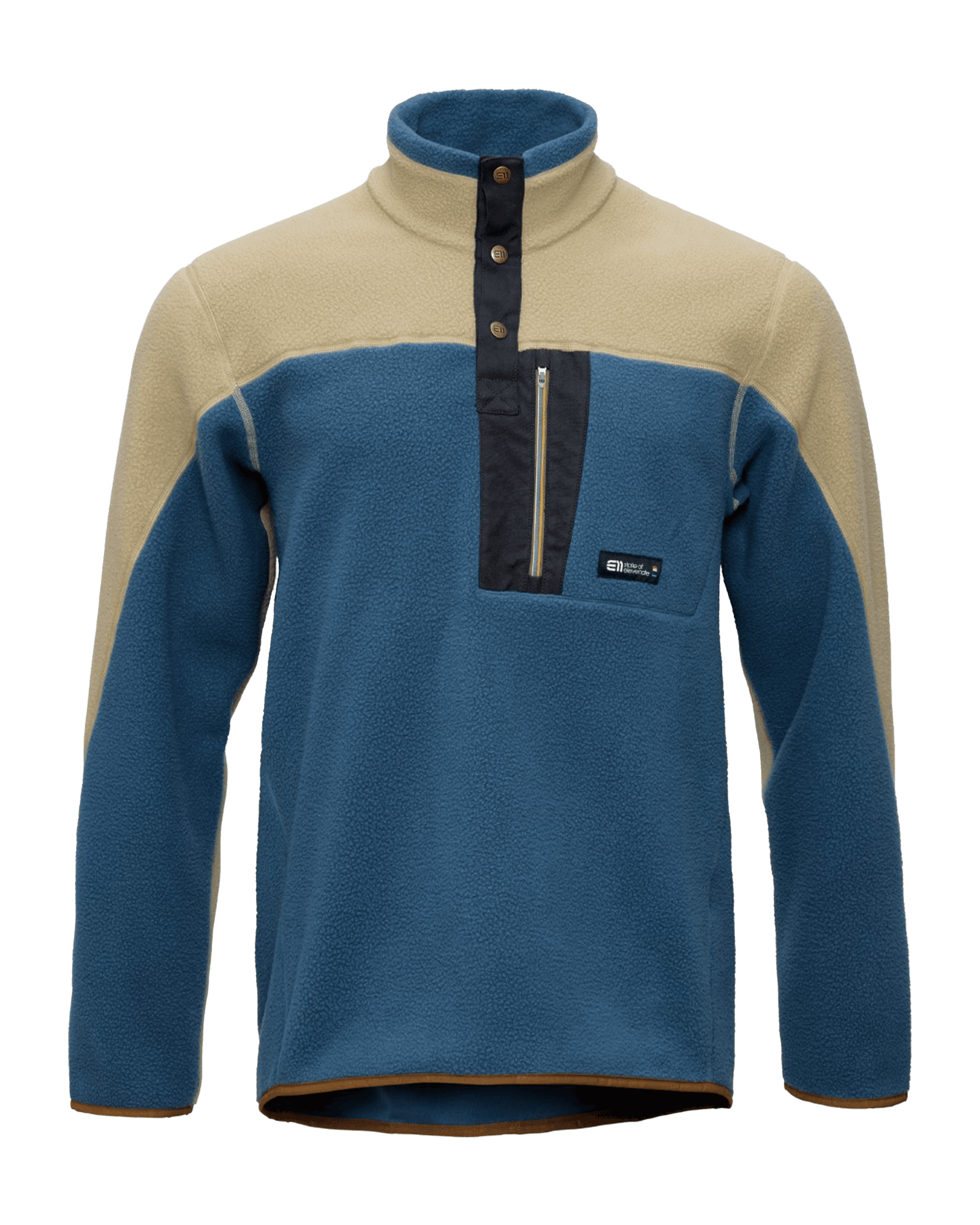 Canyon Pile Fleece M Indian Blue