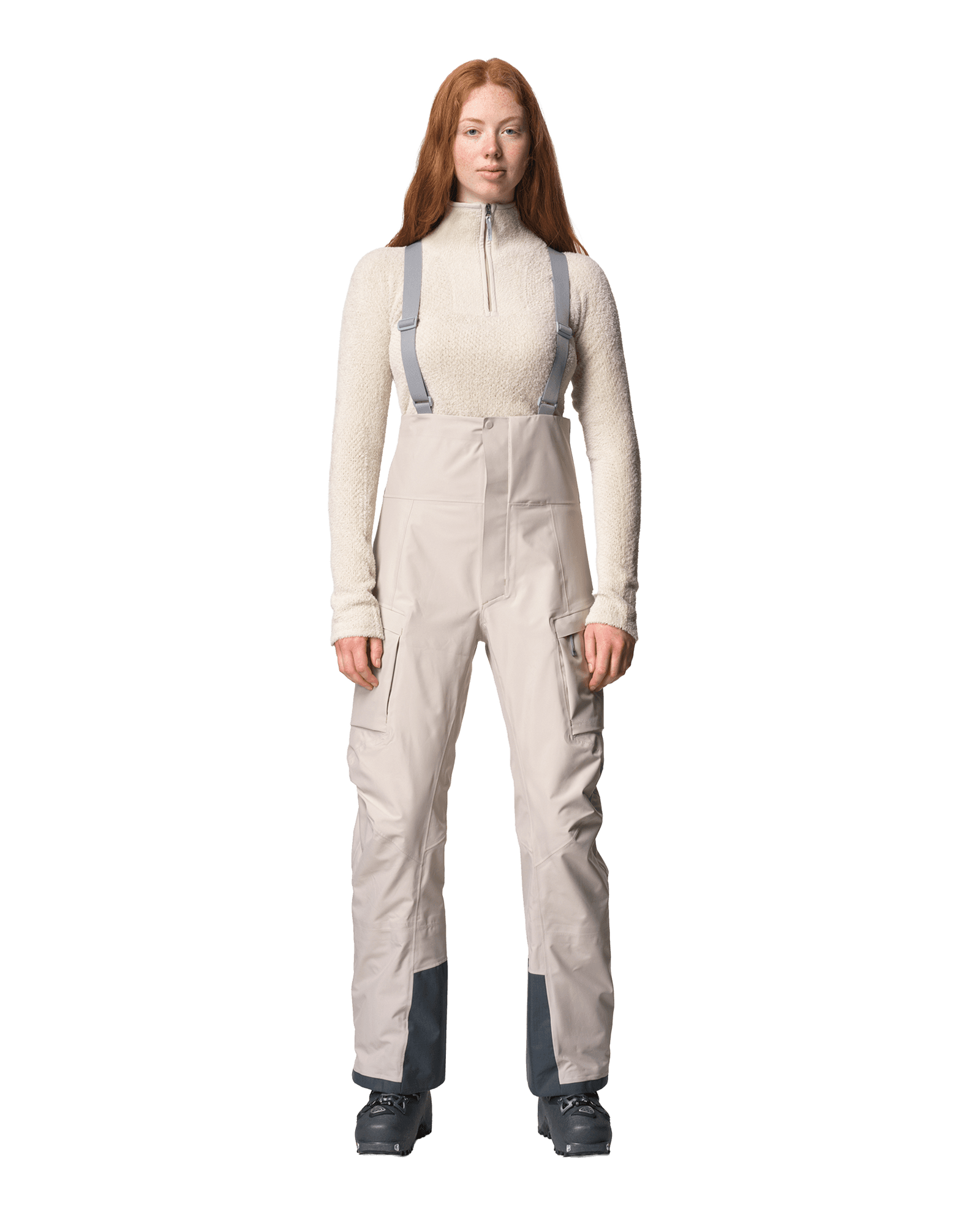 Rollercoaster Bib Pant W Sandstorm