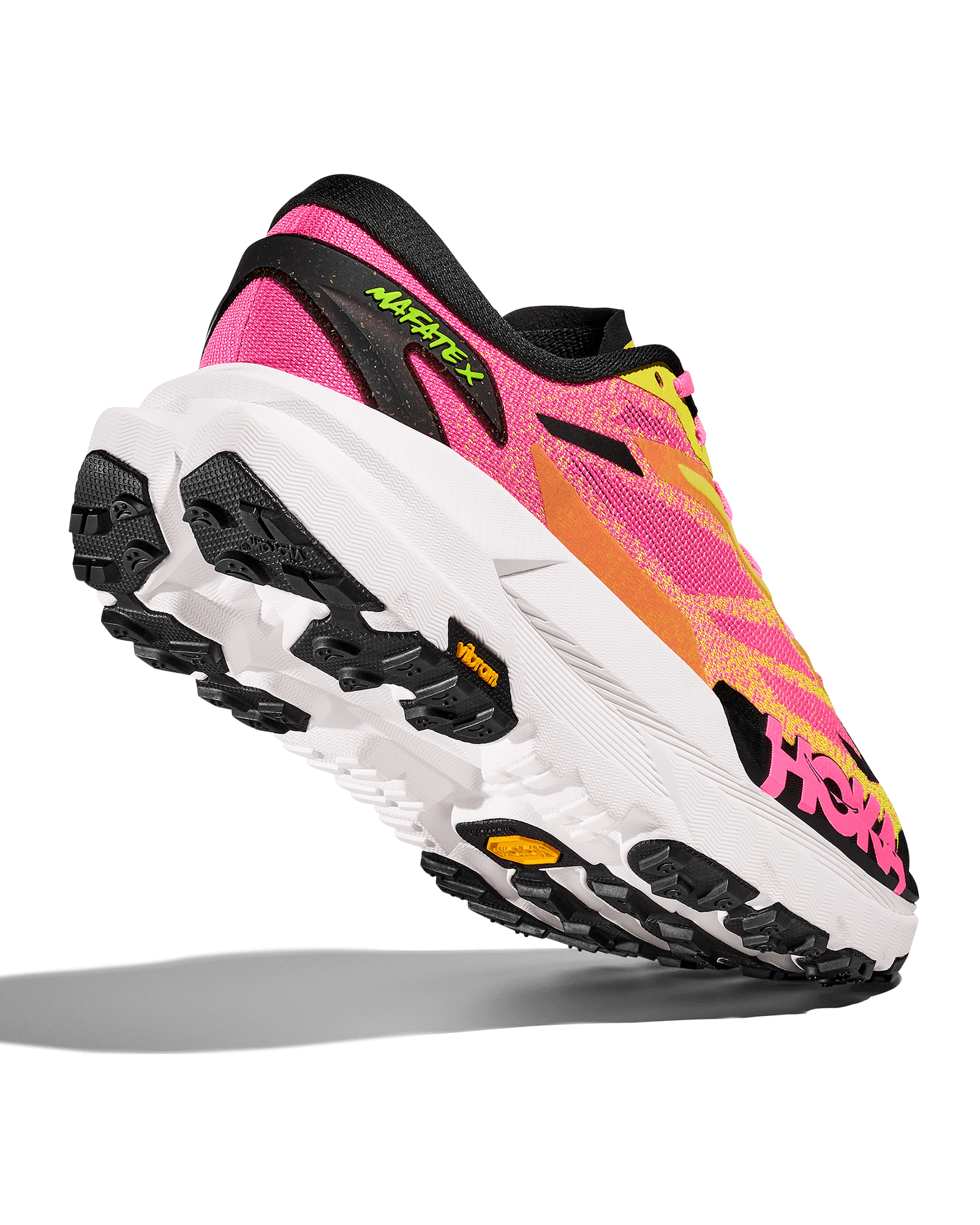 Neon Hoka Citrus/Neon Rose