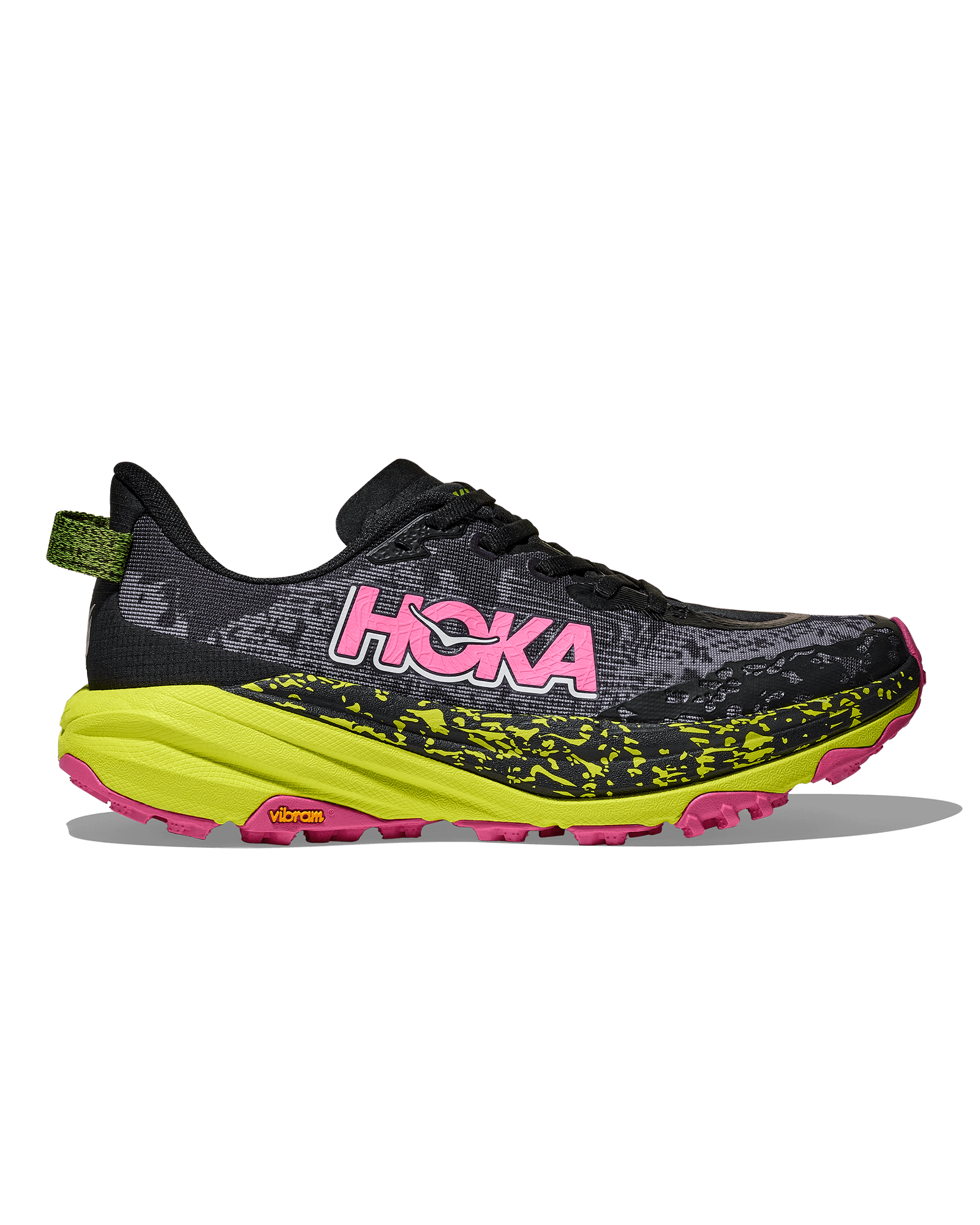 Speedgoat 6 W Black/Neon Hoka Citrus