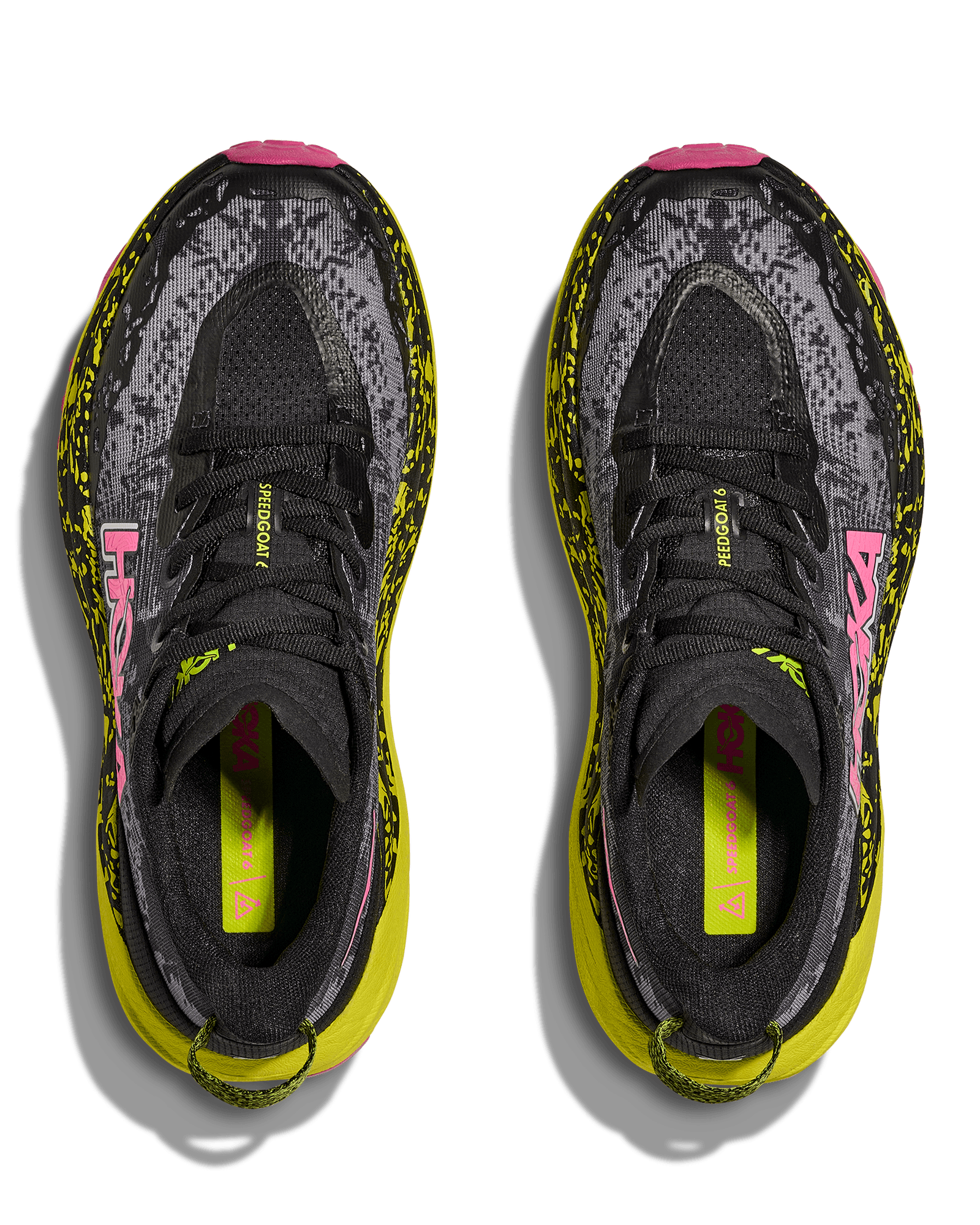 Black/Neon Hoka Citrus