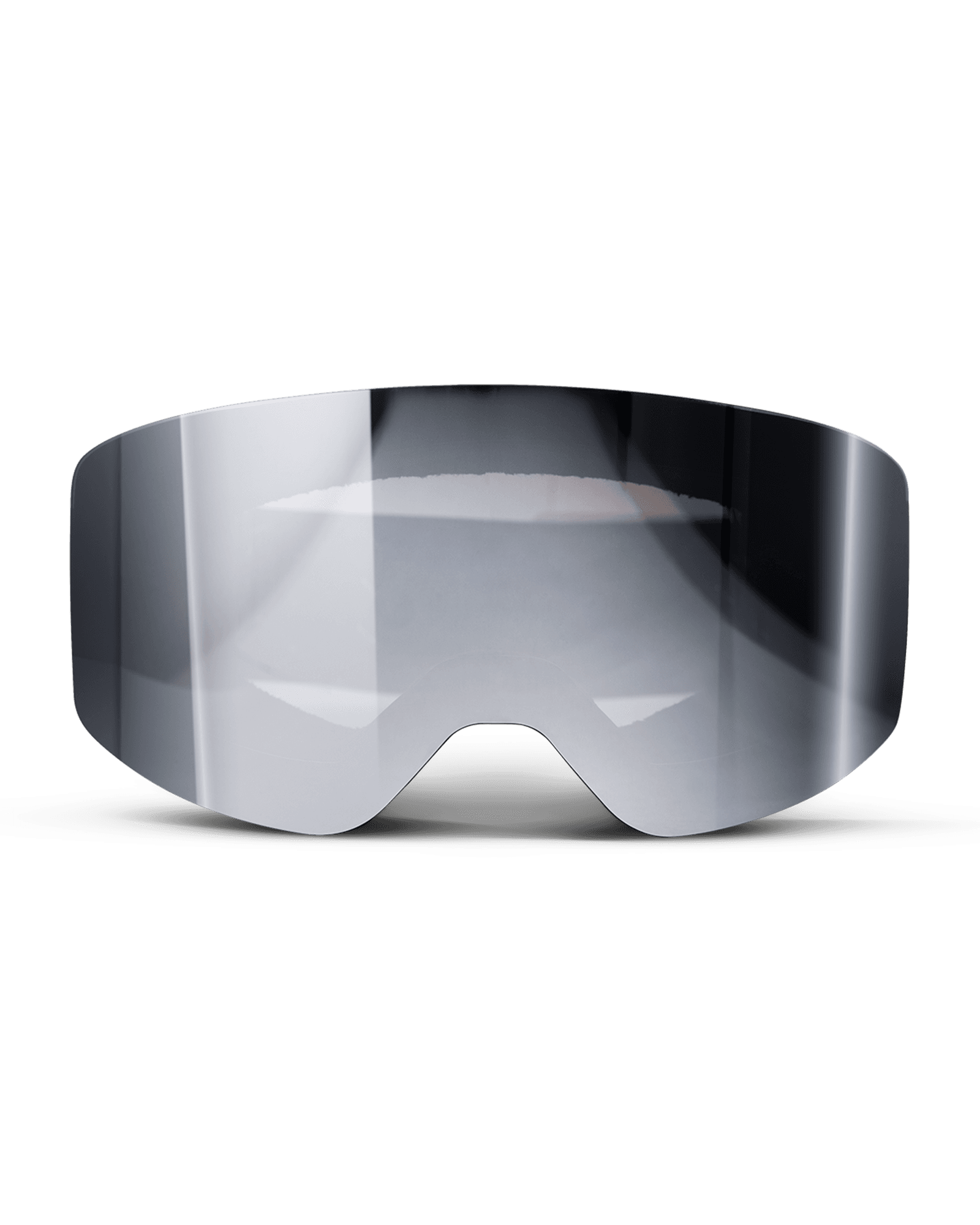 Deep Black-Smoke/Silver Mirror + Clear Rose Extra Lens