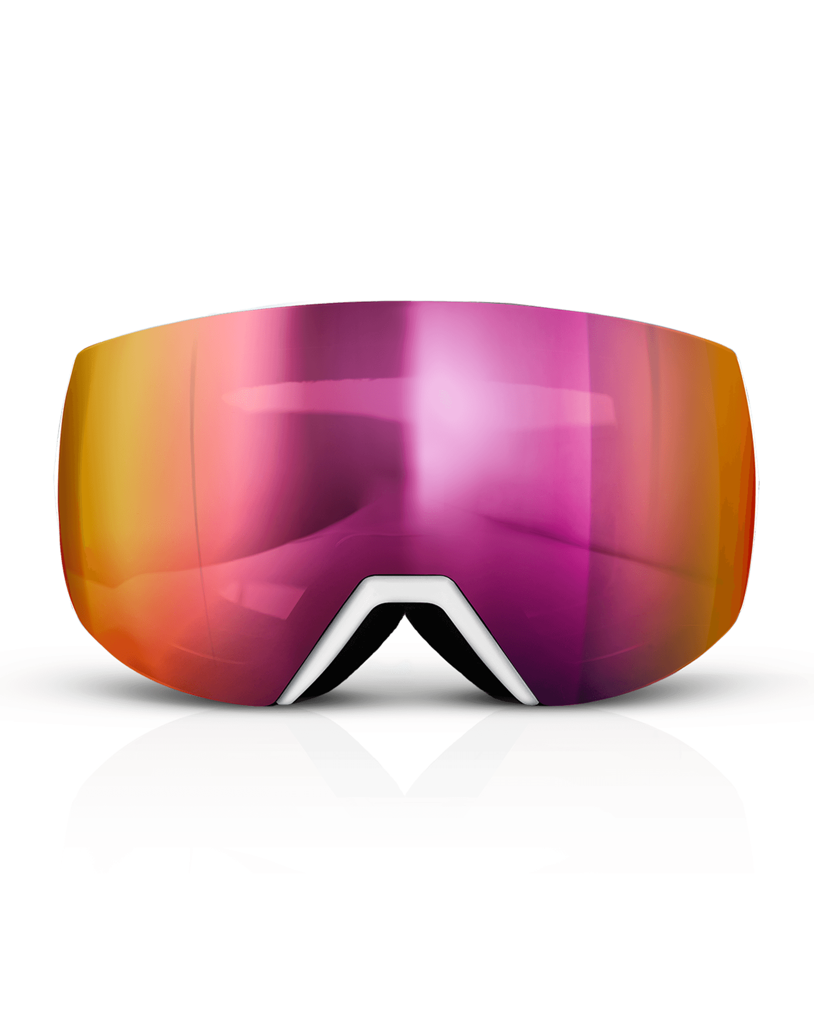 Bright White-Smoke/Pink Multi + Clear Rose Extra Lens