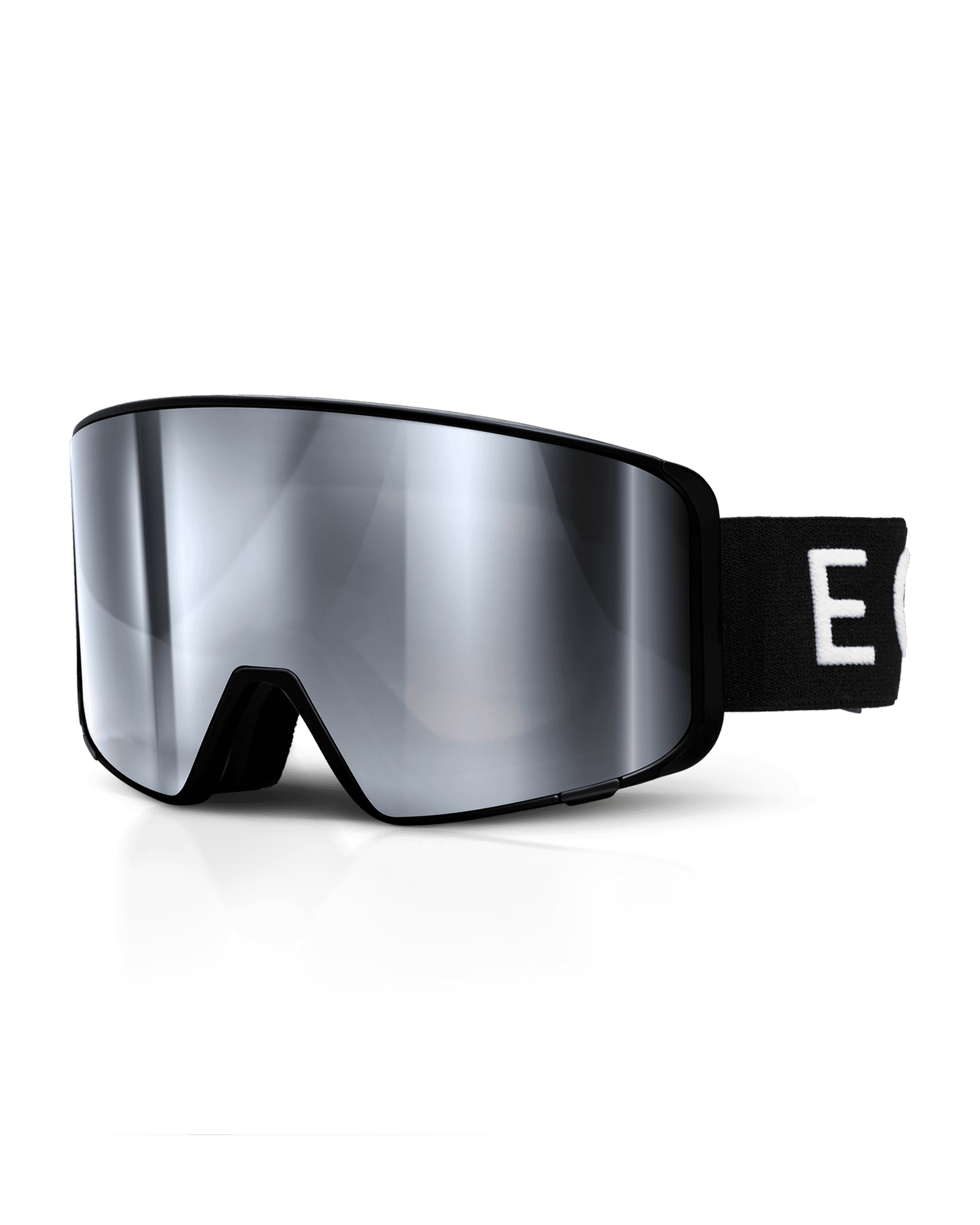 Deep Black-Smoke/Silver Mirror