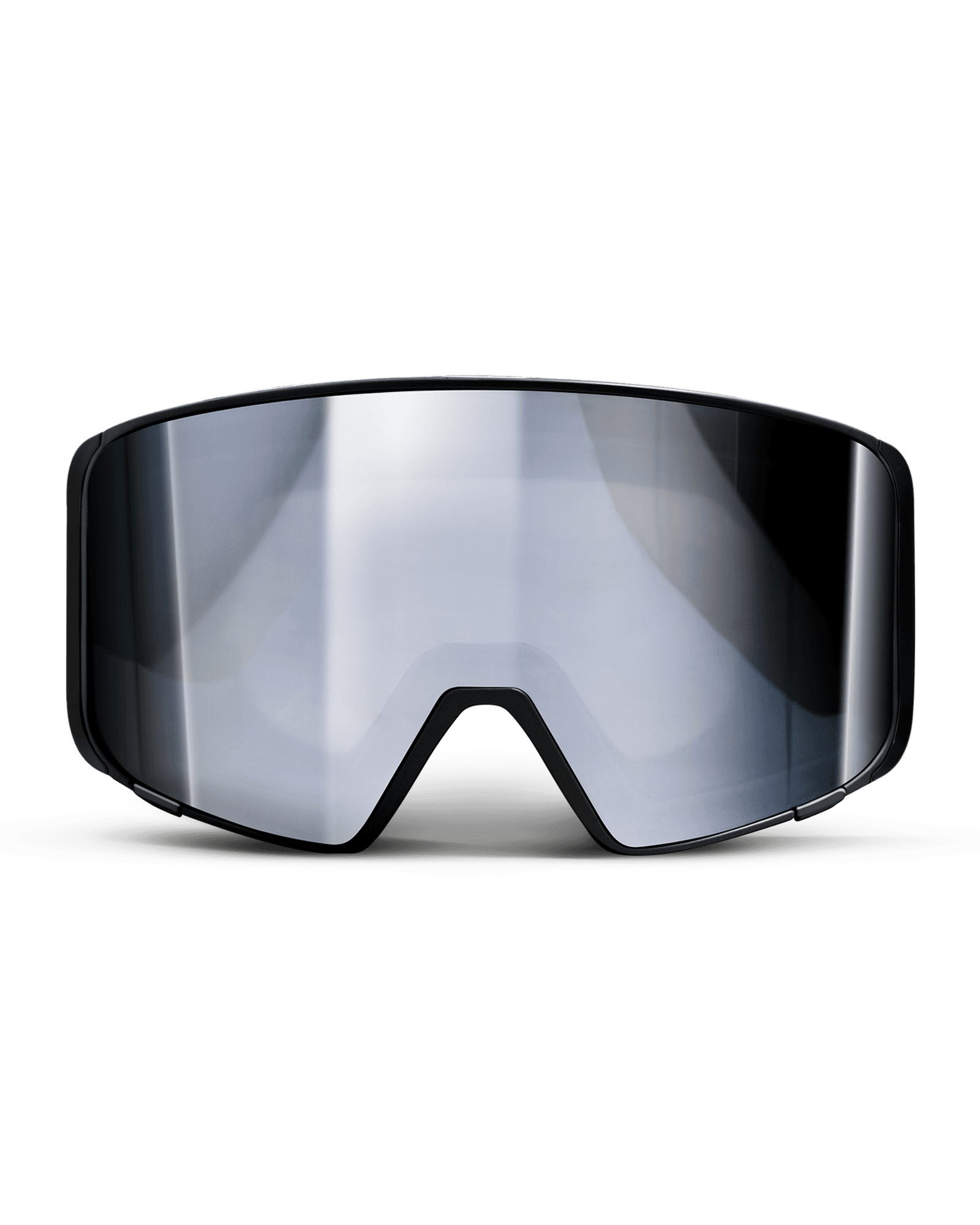 Deep Black-Smoke/Silver Mirror