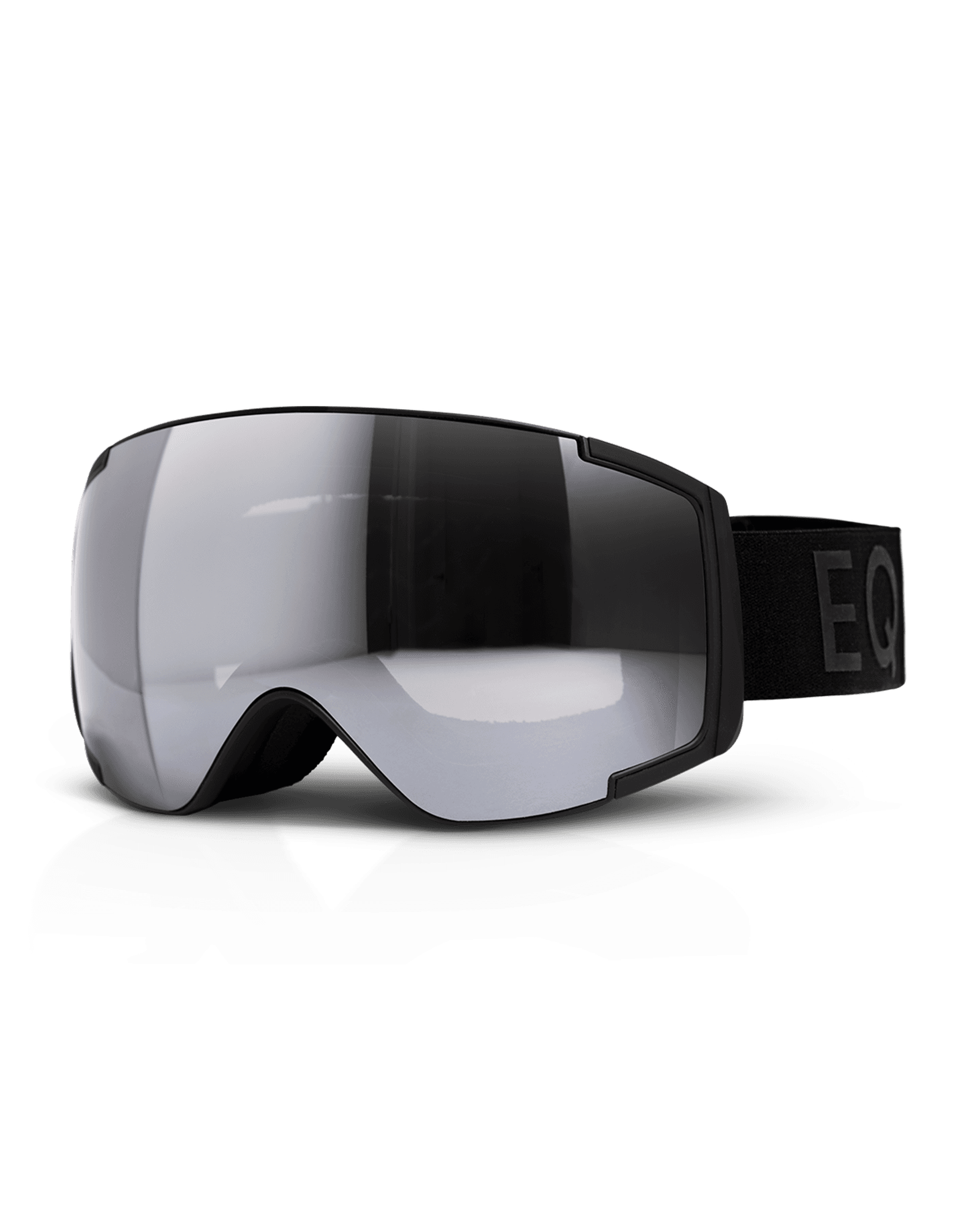 Deep Black-Smoke/Silver Mirror