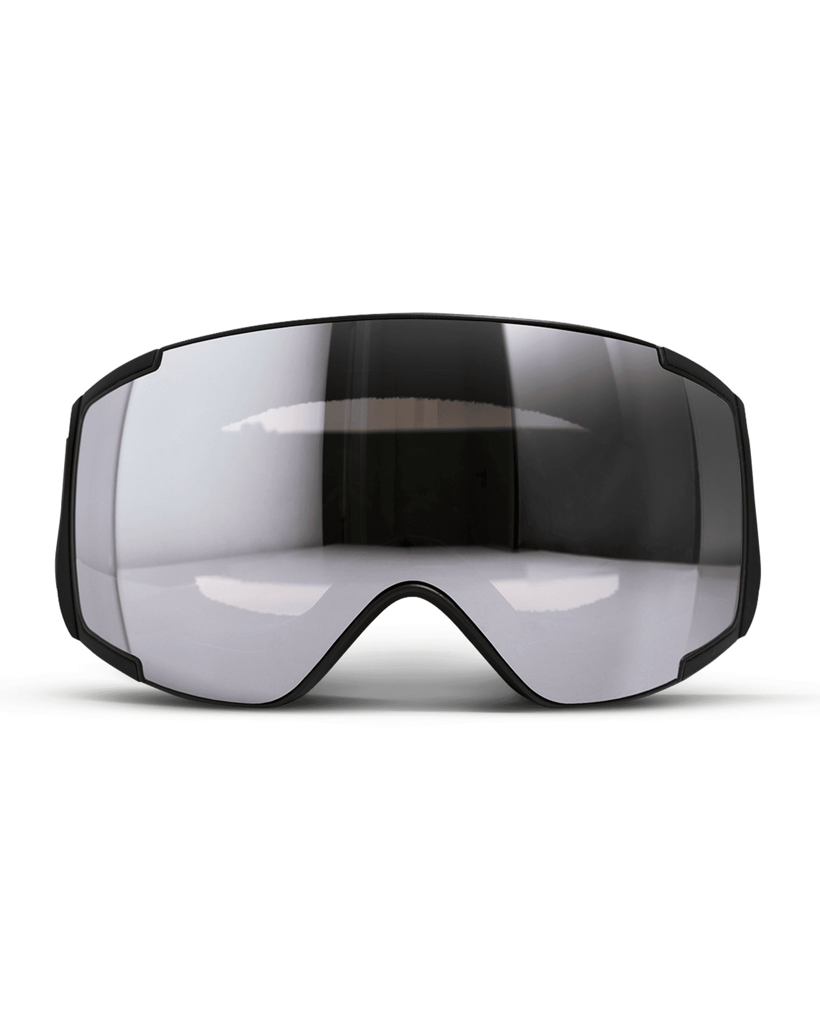 Deep Black-Smoke/Silver Mirror