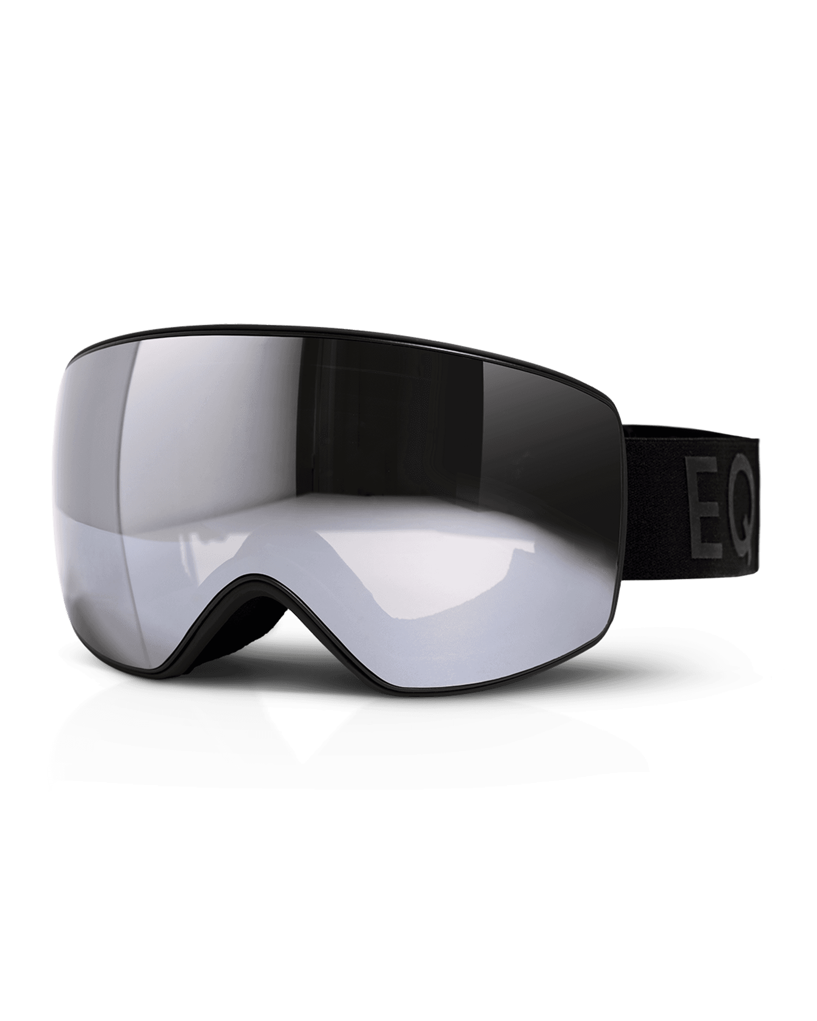 Deep Black-Smoke/Silver Mirror