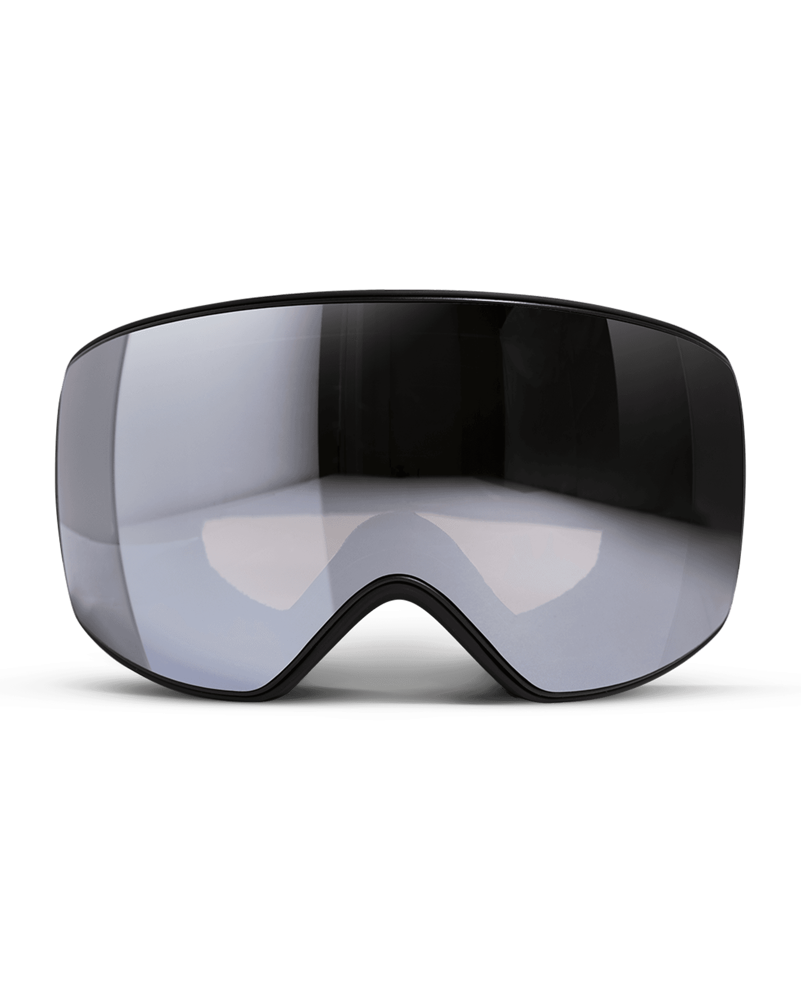 Deep Black-Smoke/Silver Mirror