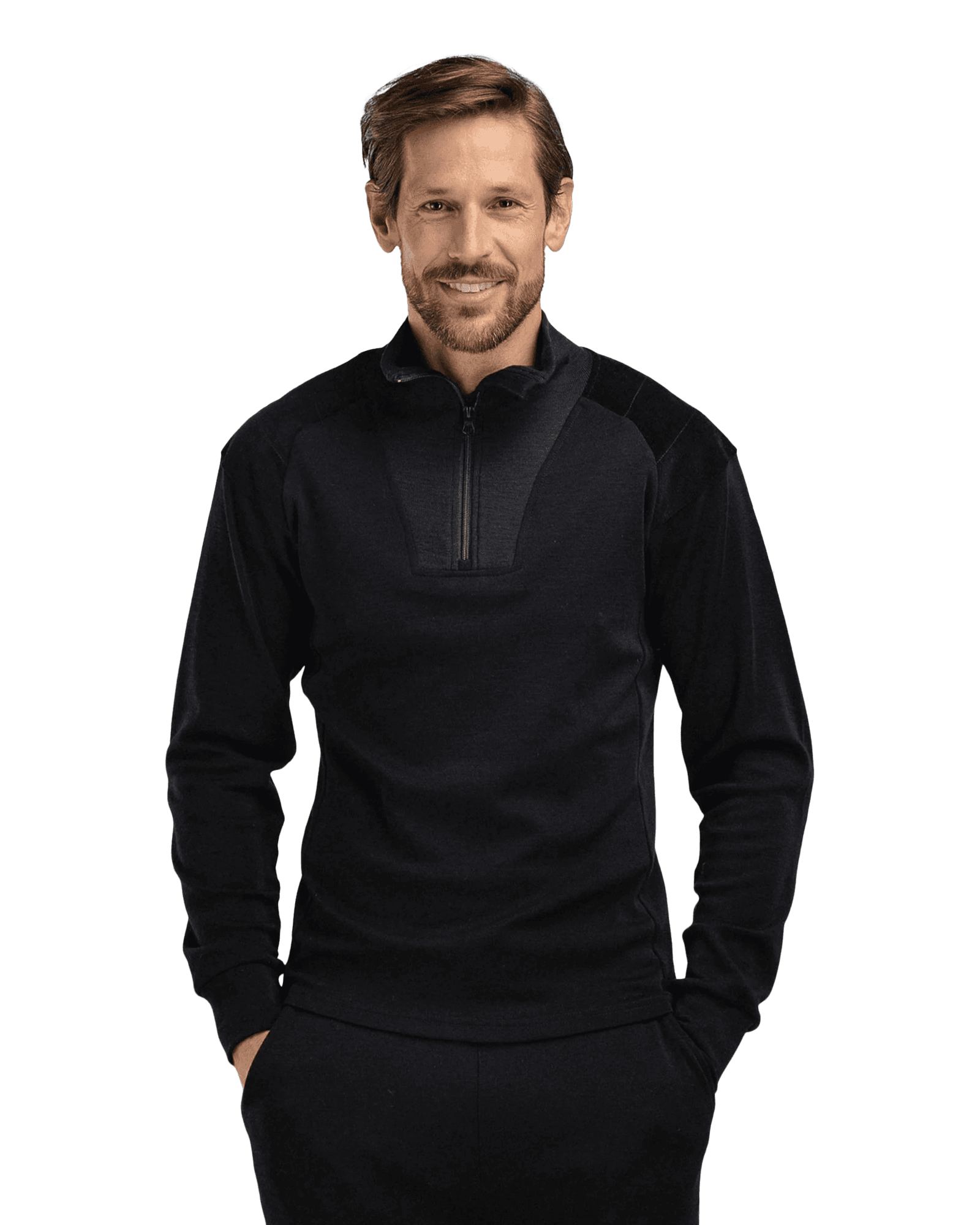 Geilo Cord Sweater M Black