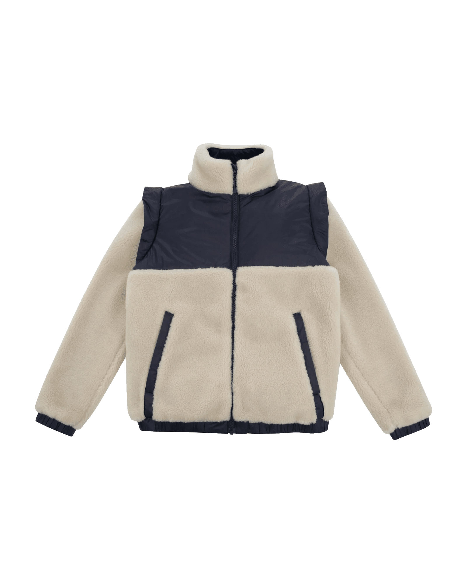 Stryn Fleece Jacket JR Beige