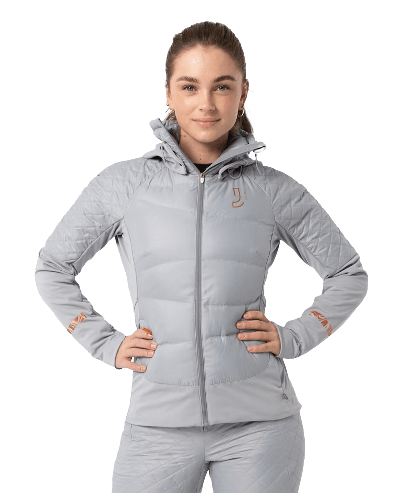 Advance Primaloft Down Jacket W Light Grey