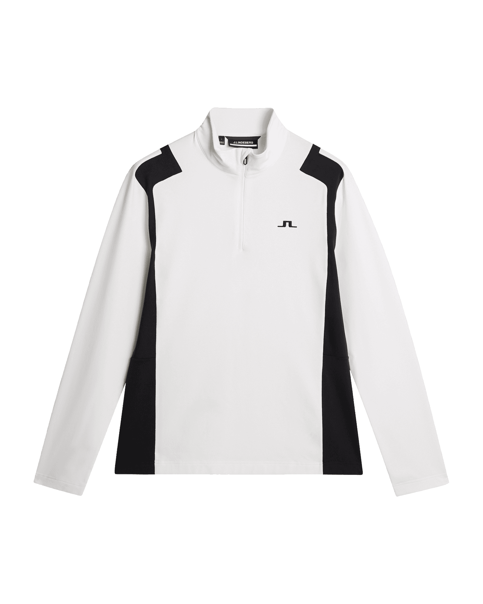 Lukas Quarter Zip Mid Layer M White