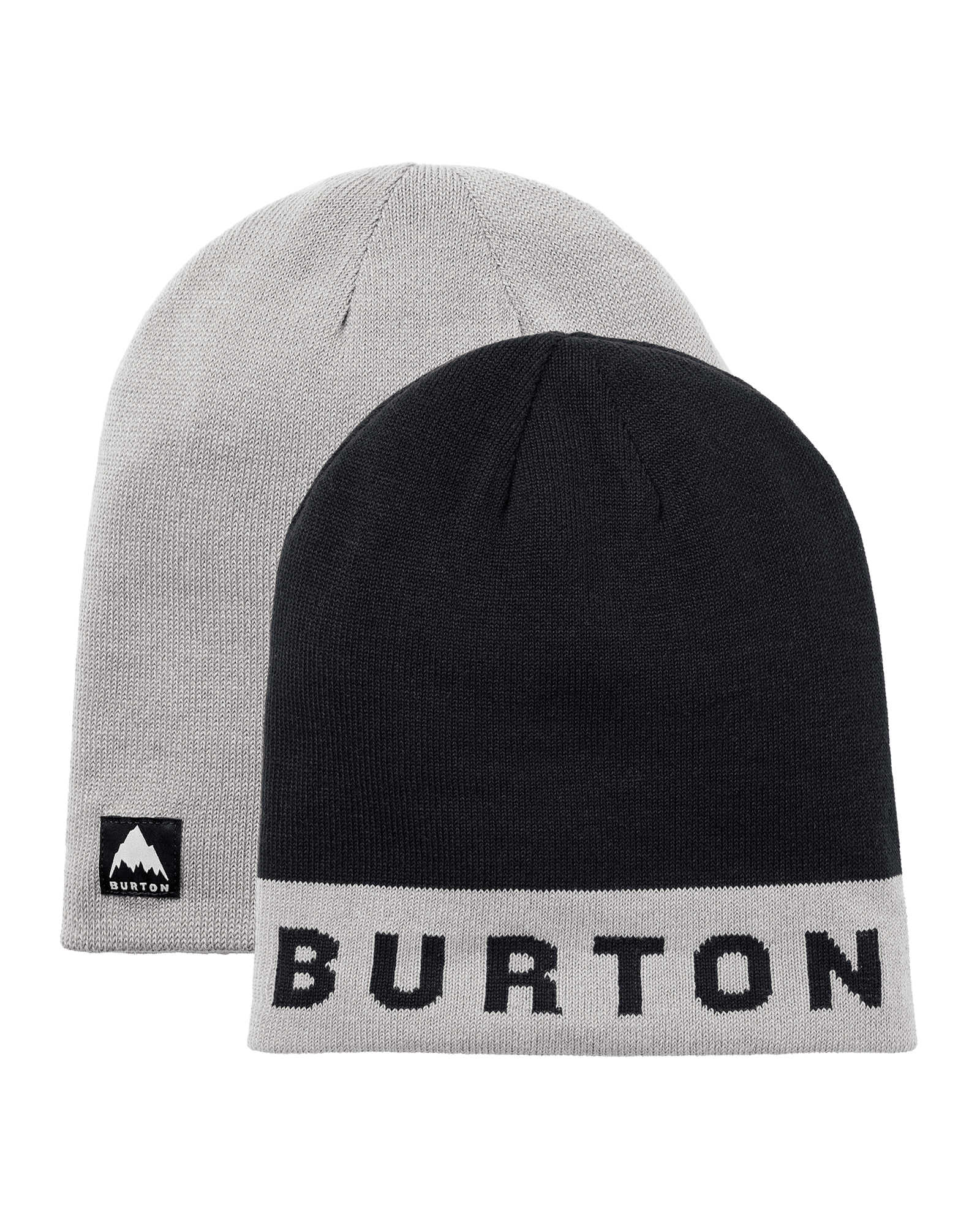 Recycled Billboard Beanie Sharkskin/True Black