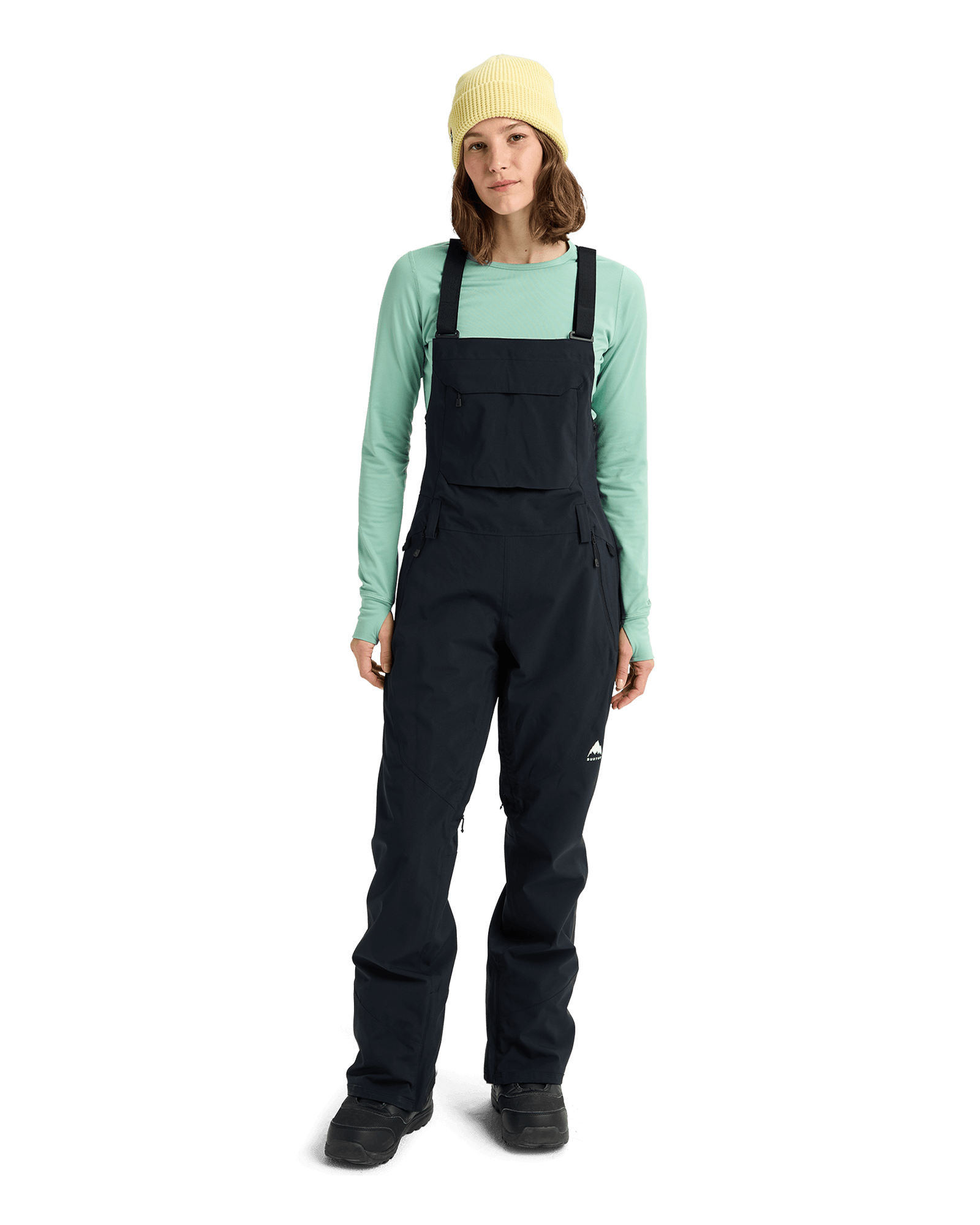 Reserve Slim Bib Pant W True Black