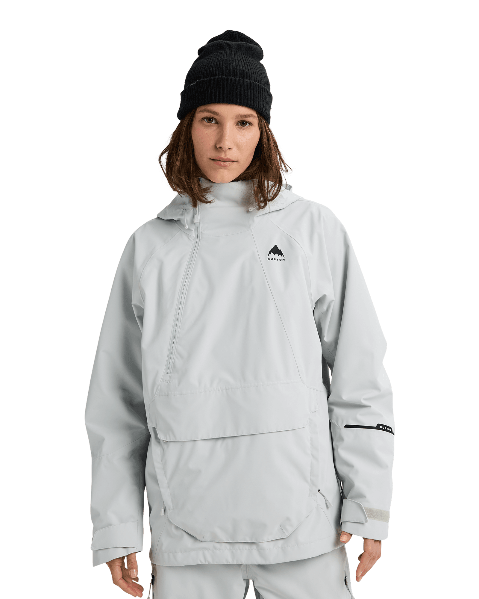 Reserve Relaxed Anorak W Gray Cloud