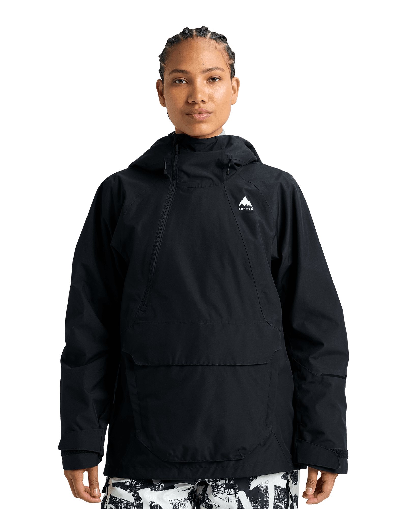 Reserve Relaxed Anorak W True Black