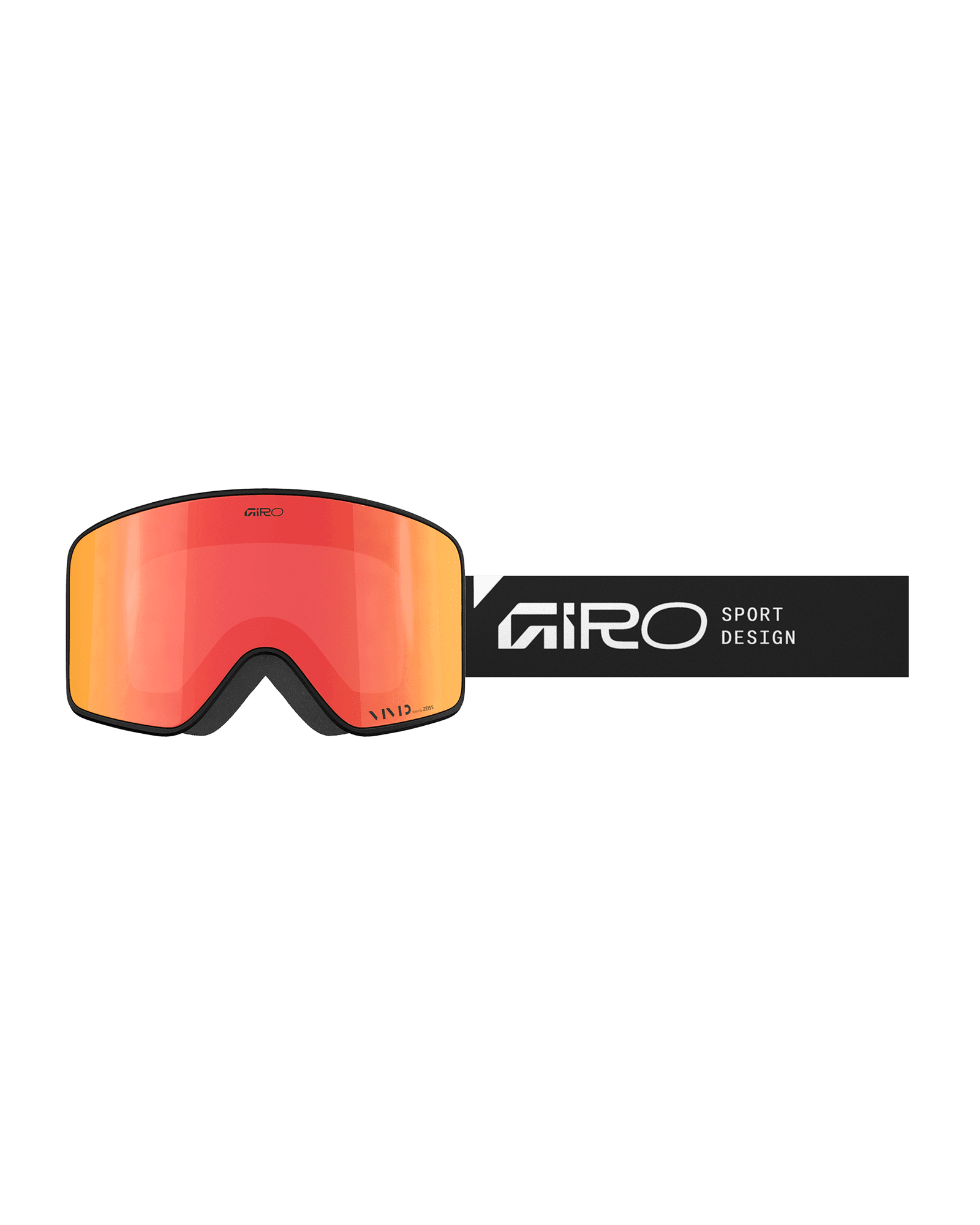 Giro Method Black Stacked Vivid Ember/Vivid Infrared