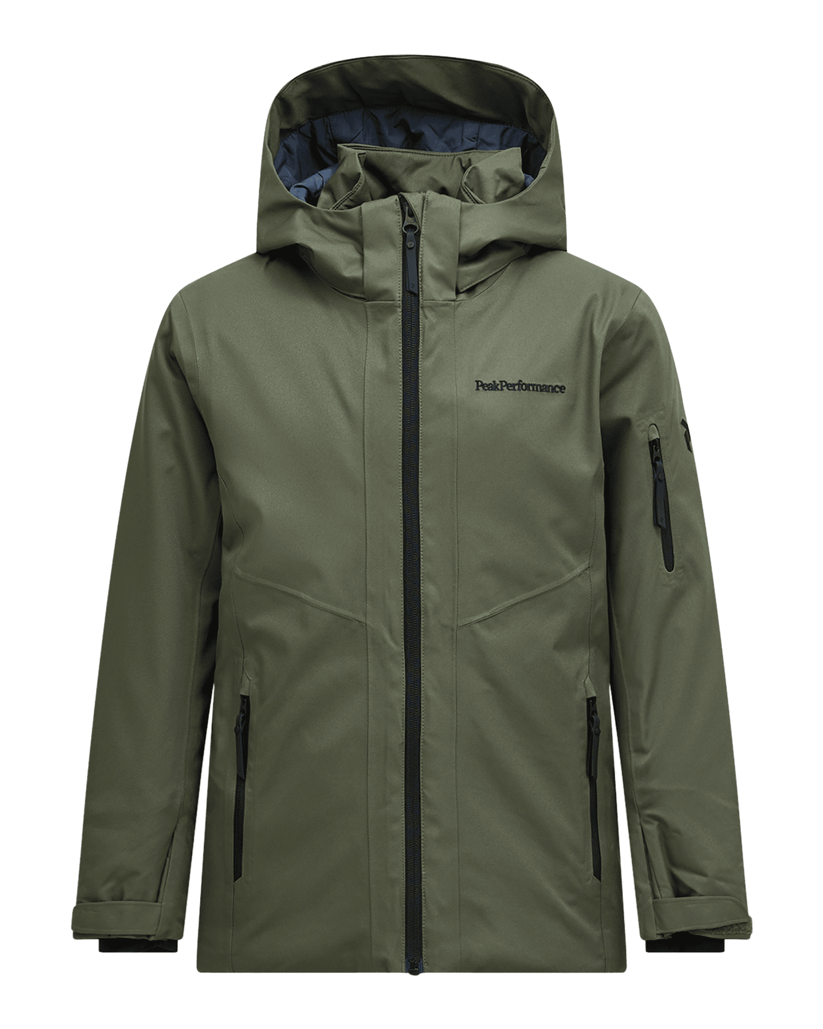 Maroon Insulated Jacket JR Pine Needle