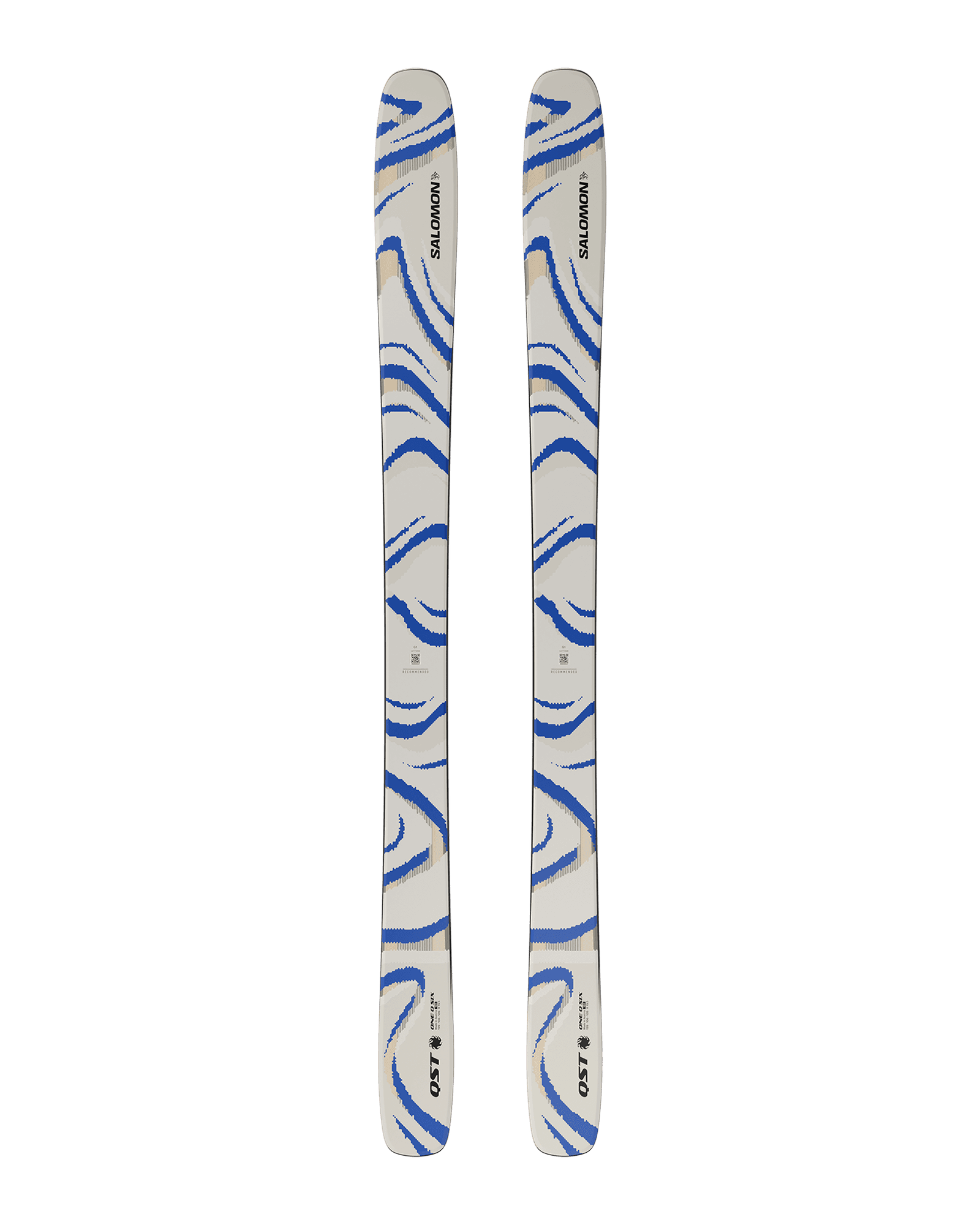 N Qst 106 Almond Milk/Race Blue/Black