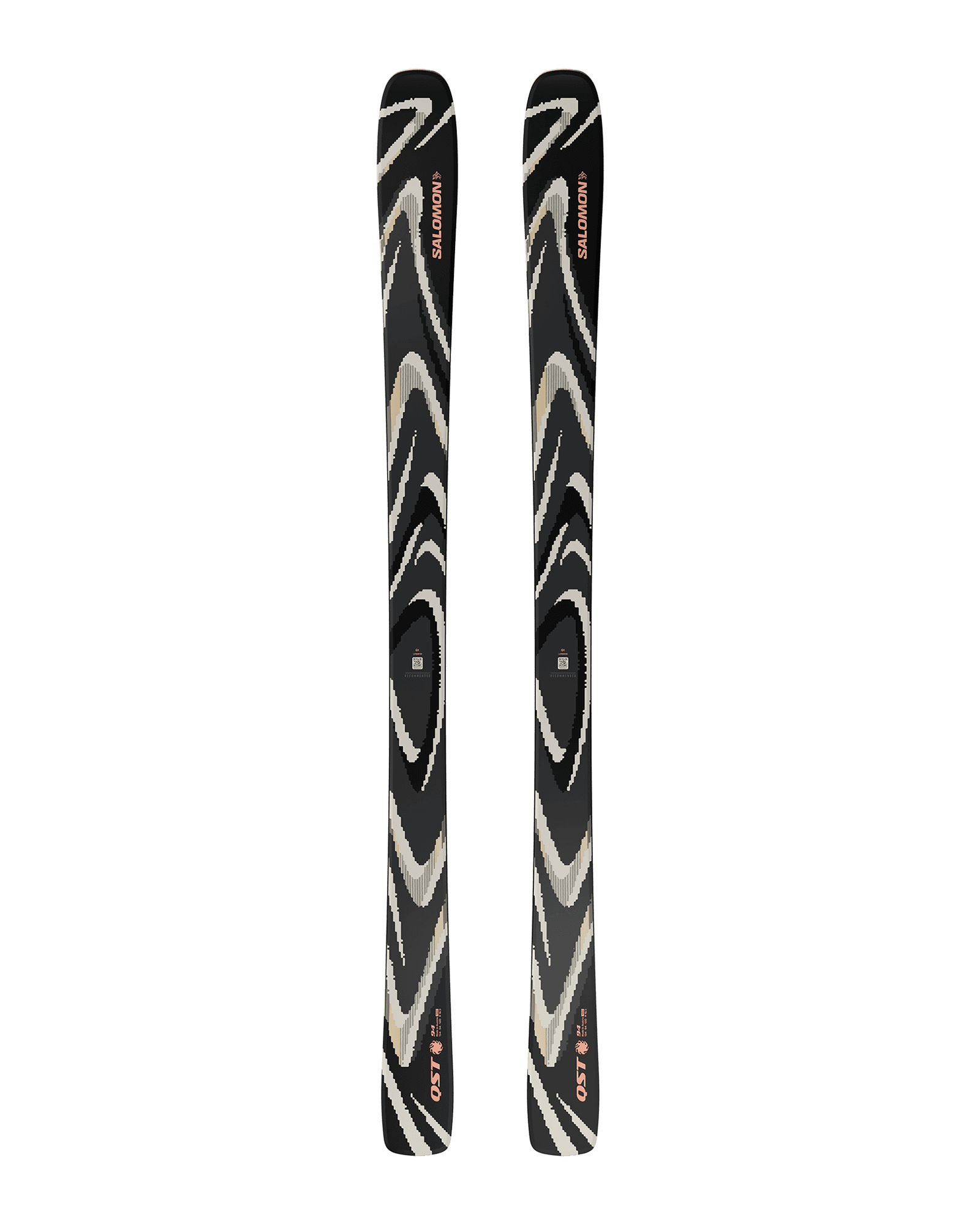 N Qst 94 Black/Almond Milk/Fusion Coral