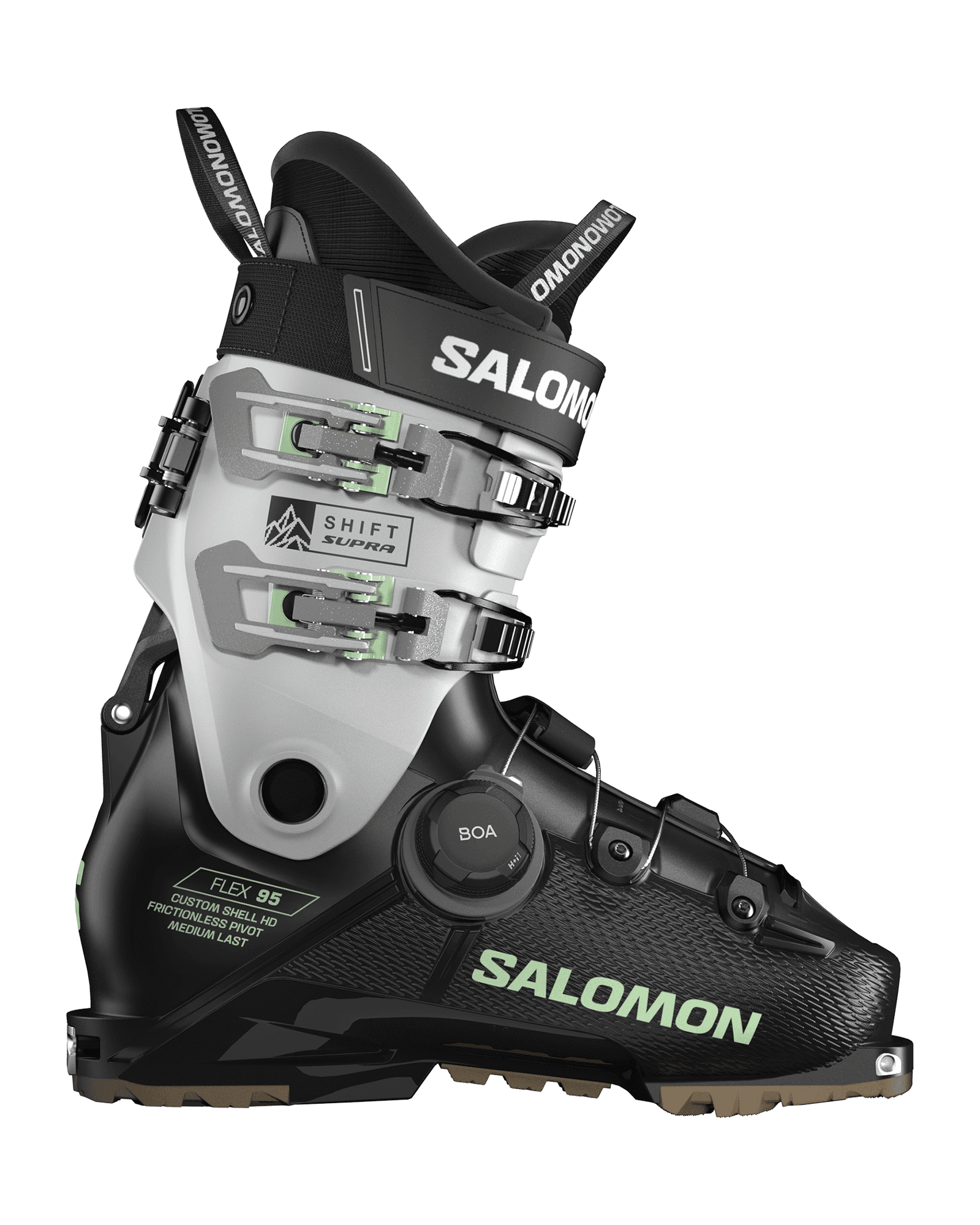 Shift Supra Boa 95 W Black/Cool Gray 5/Patina Green