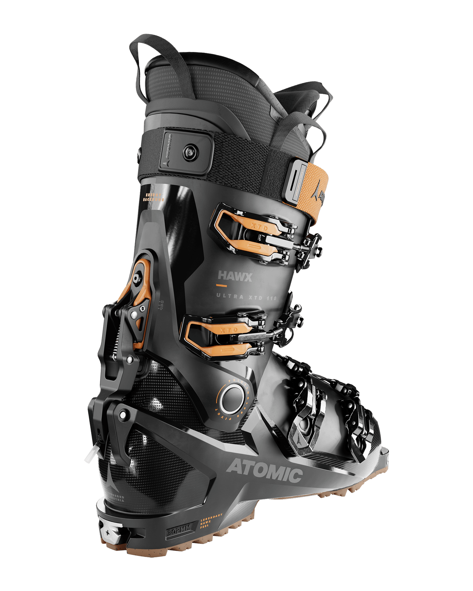 Black/Orange