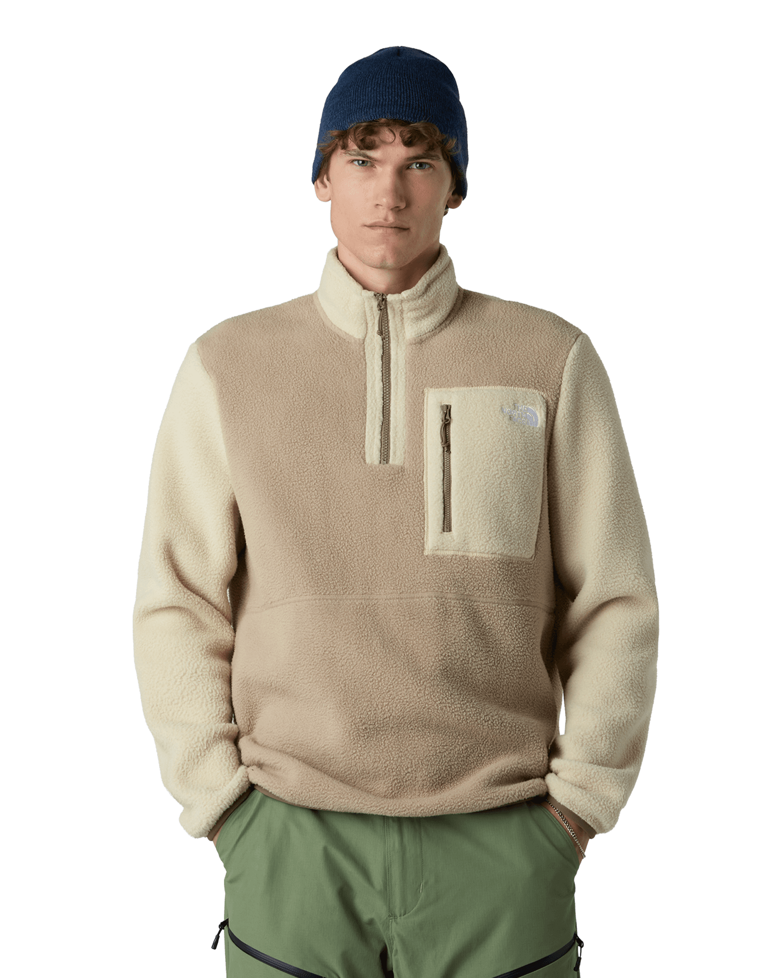 Yumiori 1/4 Zip M Mushroom Grey/G