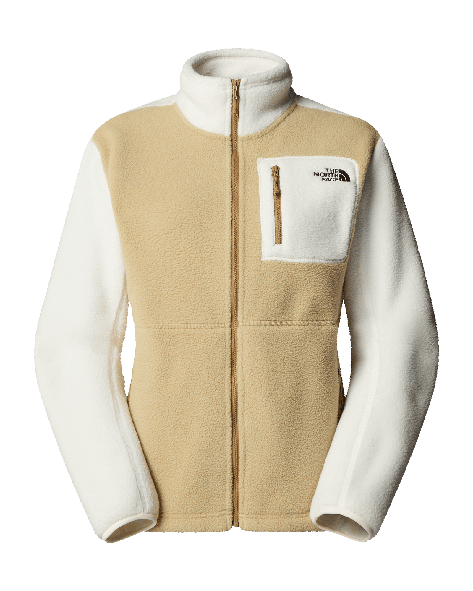 Yumiori Full Zip W Khaki Stone/White