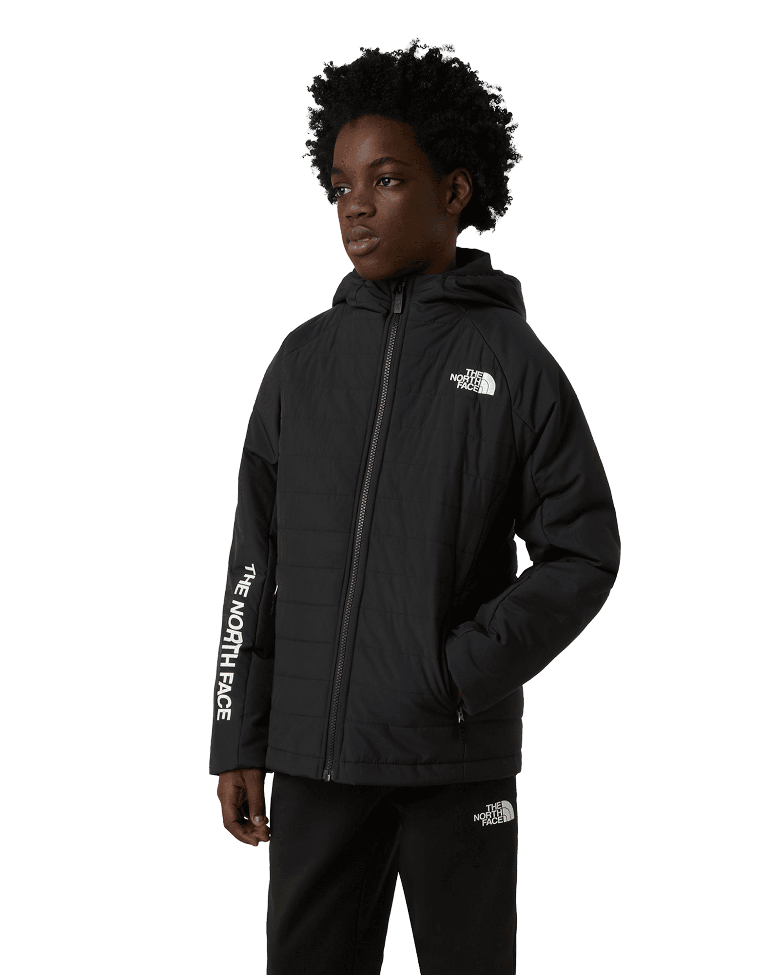 Never Stop Synthetic Jacket JR TNF Black
