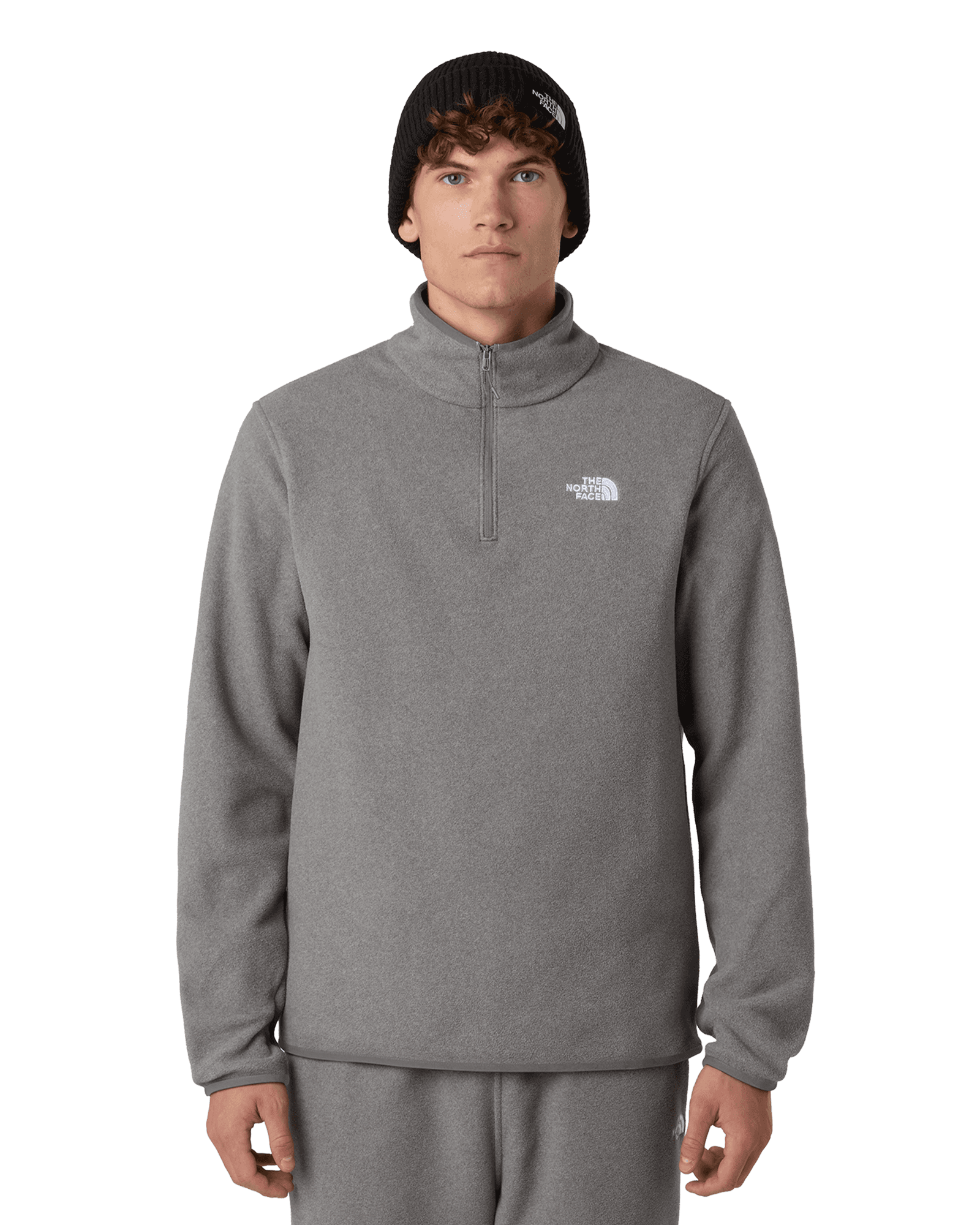 Glacier Fleece 1/4 Zip Jacket M Mid Grey