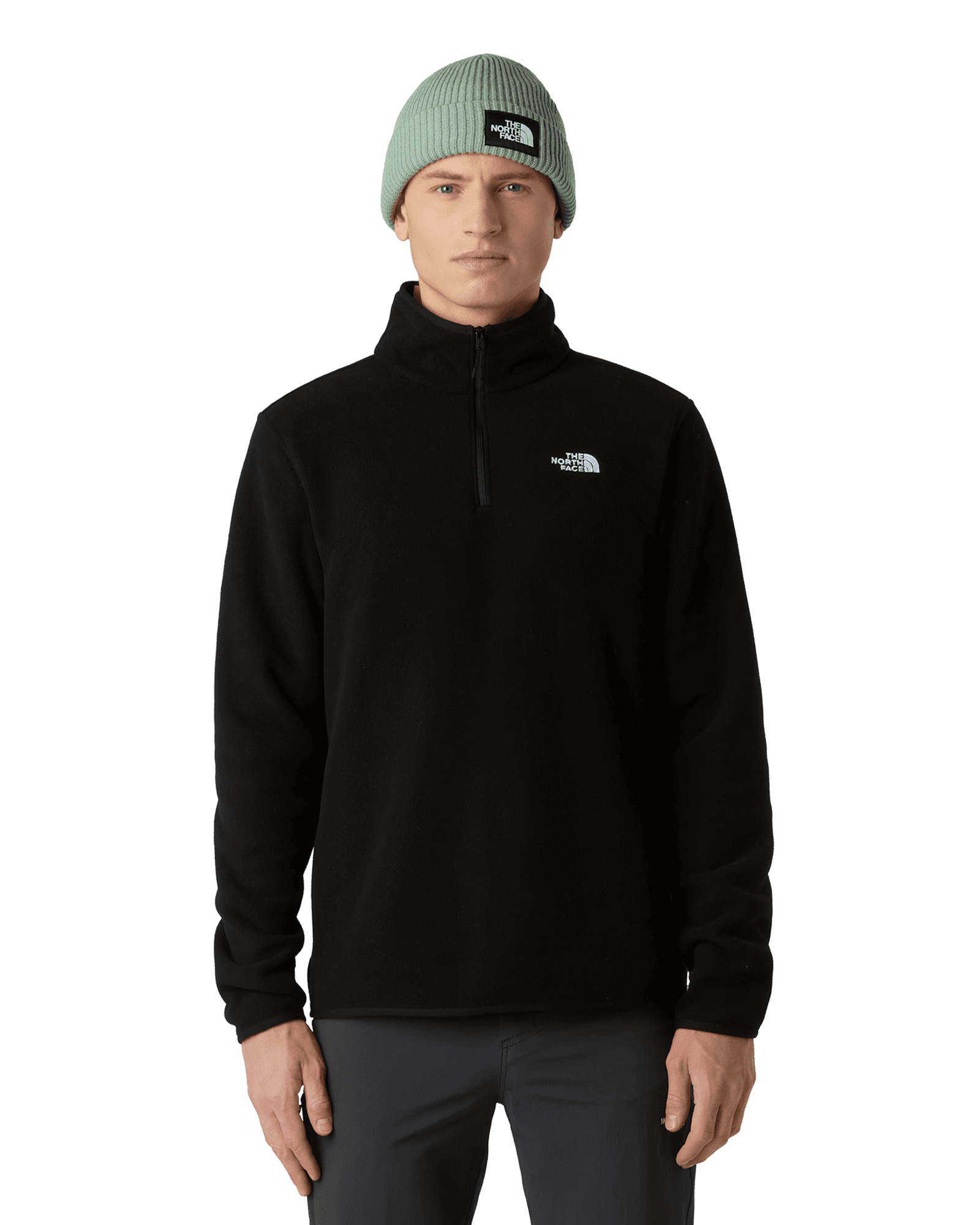 Glacier Fleece 1/4 Zip Jacket M TNF Black