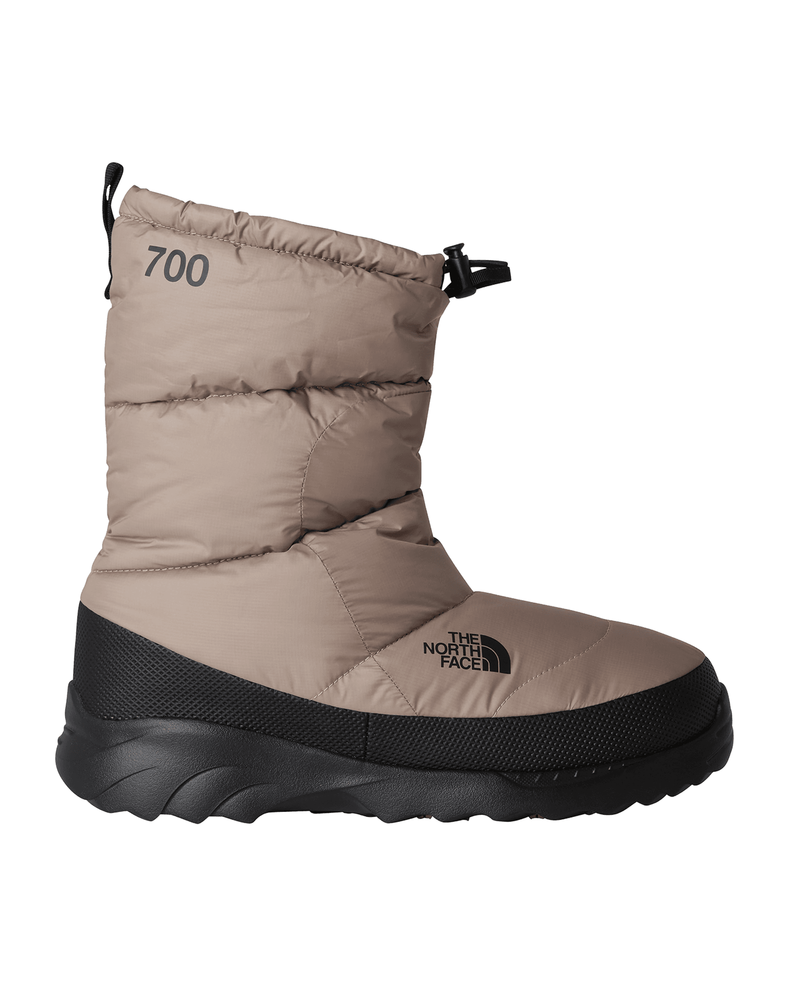 Nuptse Traction Bootie Mushroom Grey/T