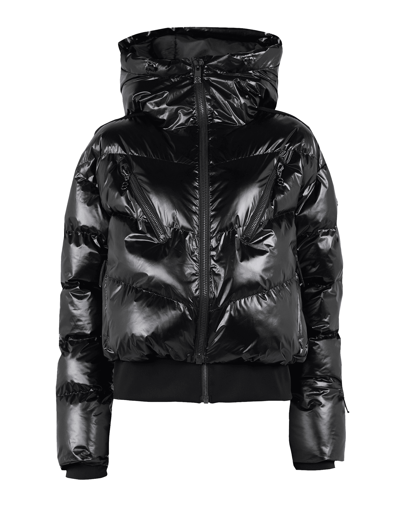 Noelle Ski Puffer W Black