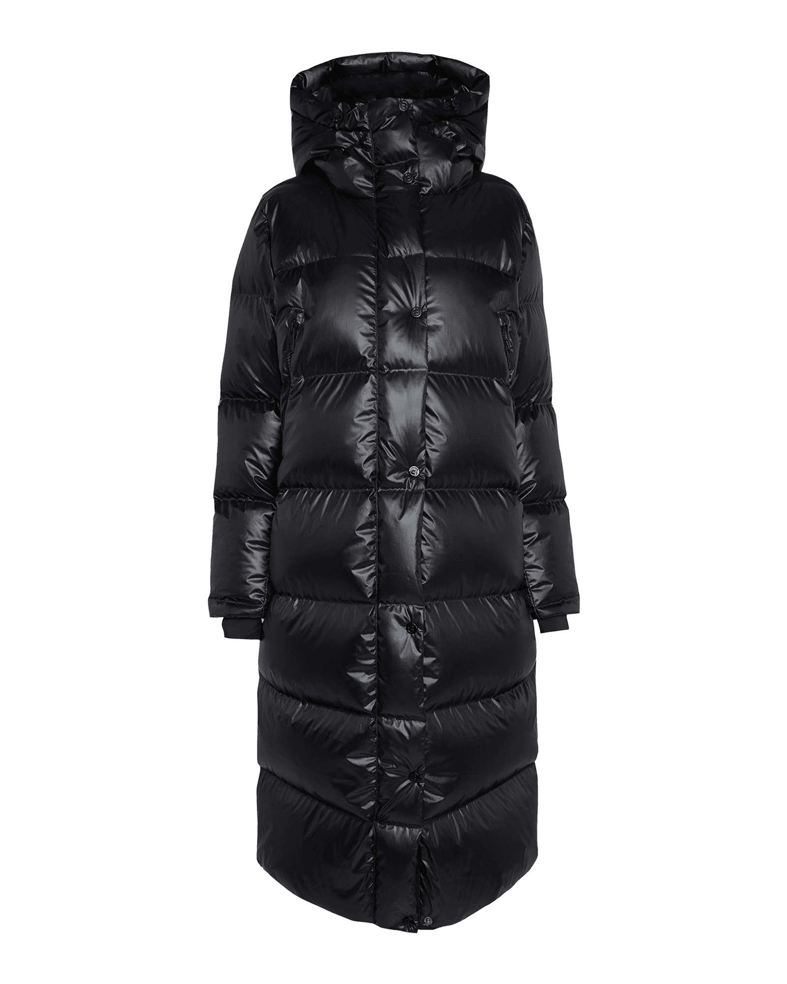 Sarah Long Coat W Black