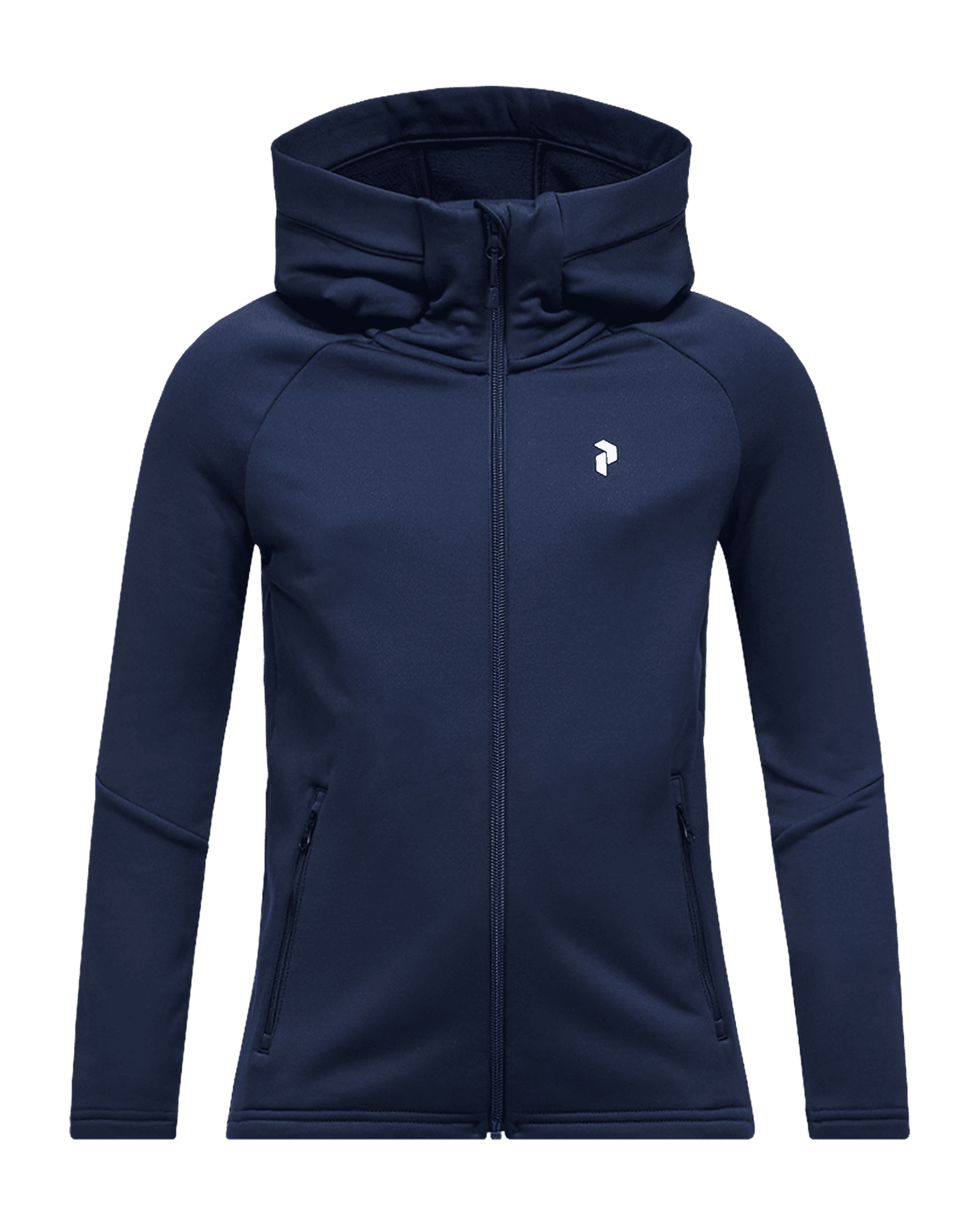 Rider Essentials Zip Hood JR Blue Shadow/Blue Shadow