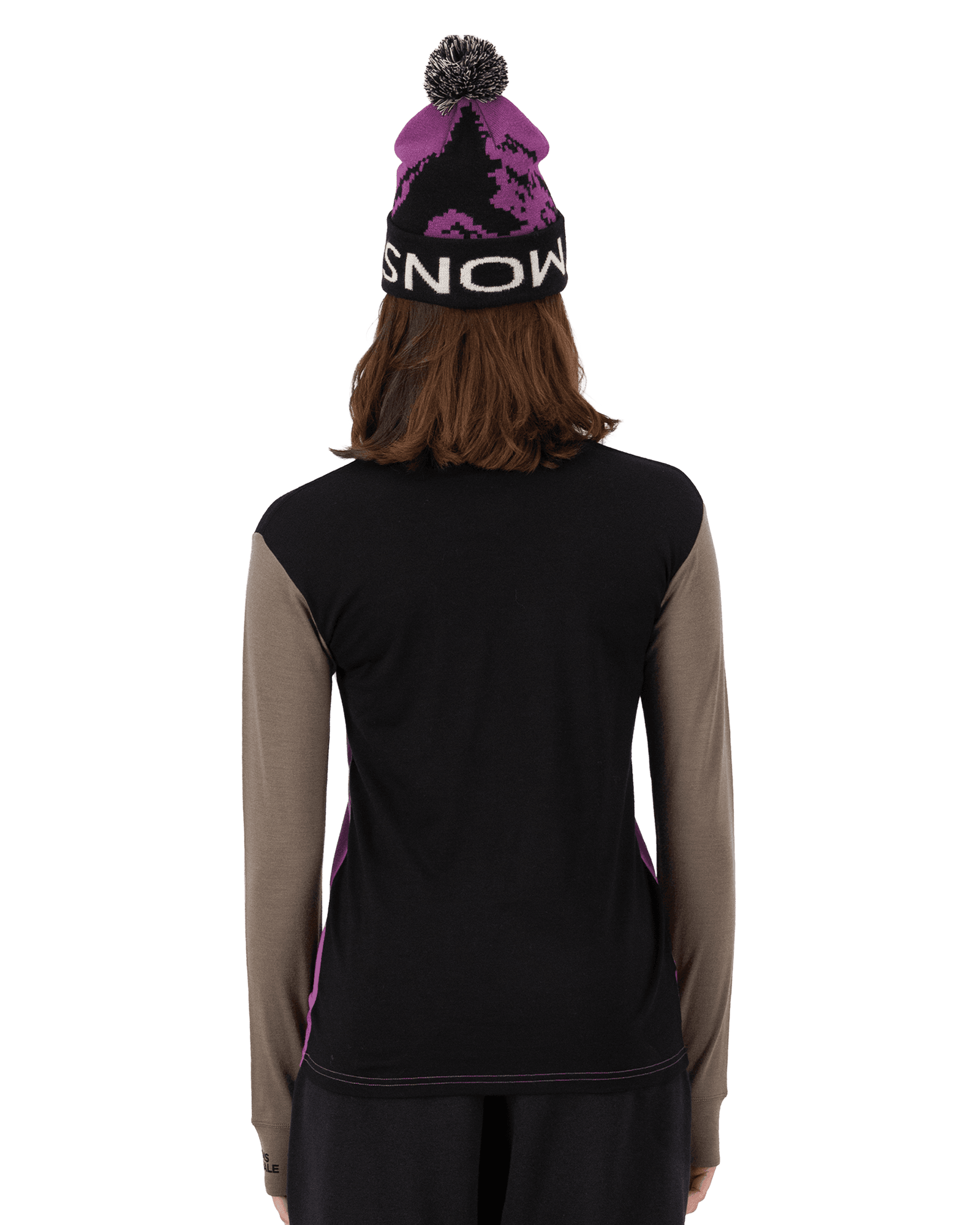 Purple Bolt / Walnut / Black