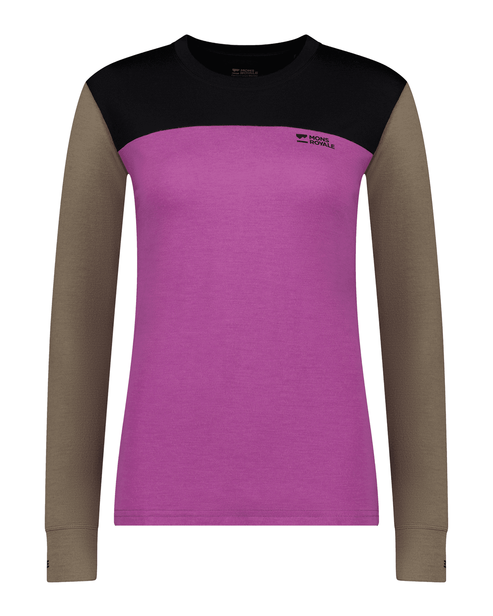 Purple Bolt / Walnut / Black