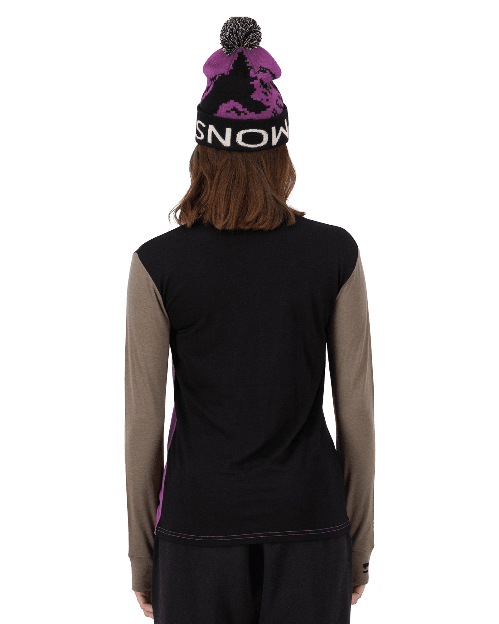 Purple Bolt / Walnut / Black