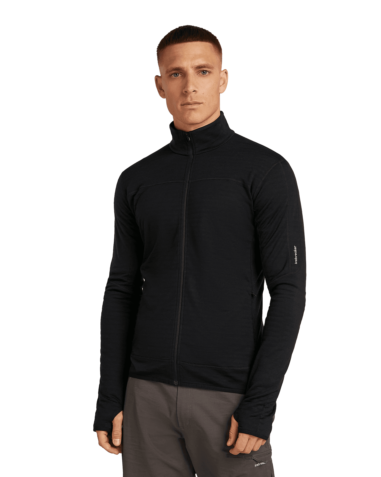 Mer 300 RealFleece Descend L/S Zip M Black