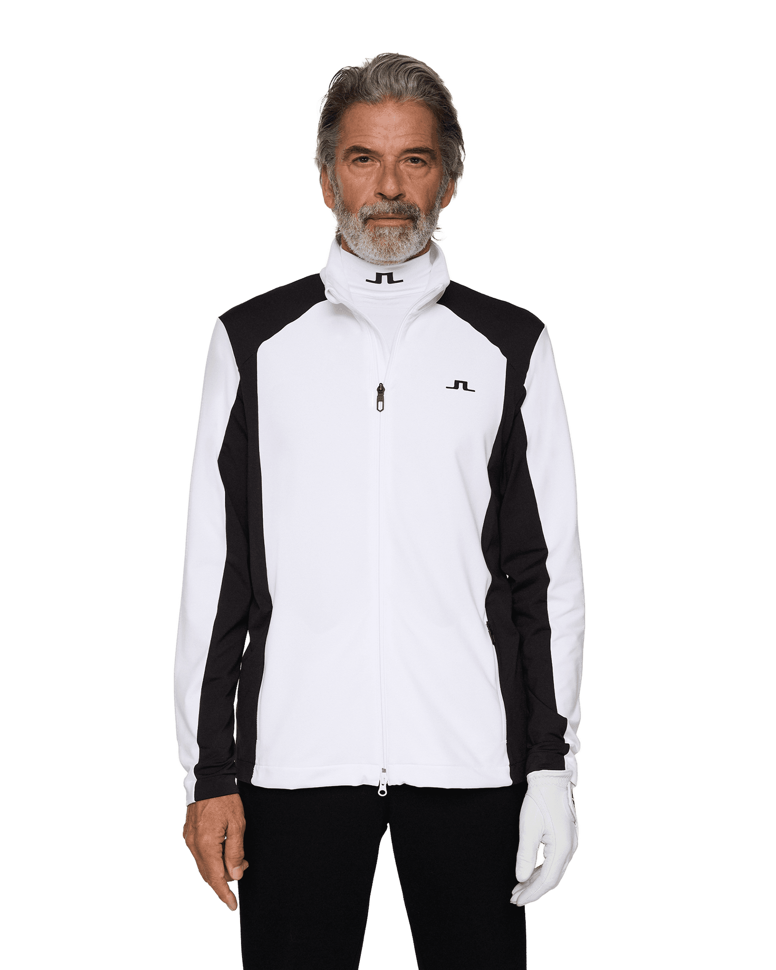 Banks Zip Mid Layer M White