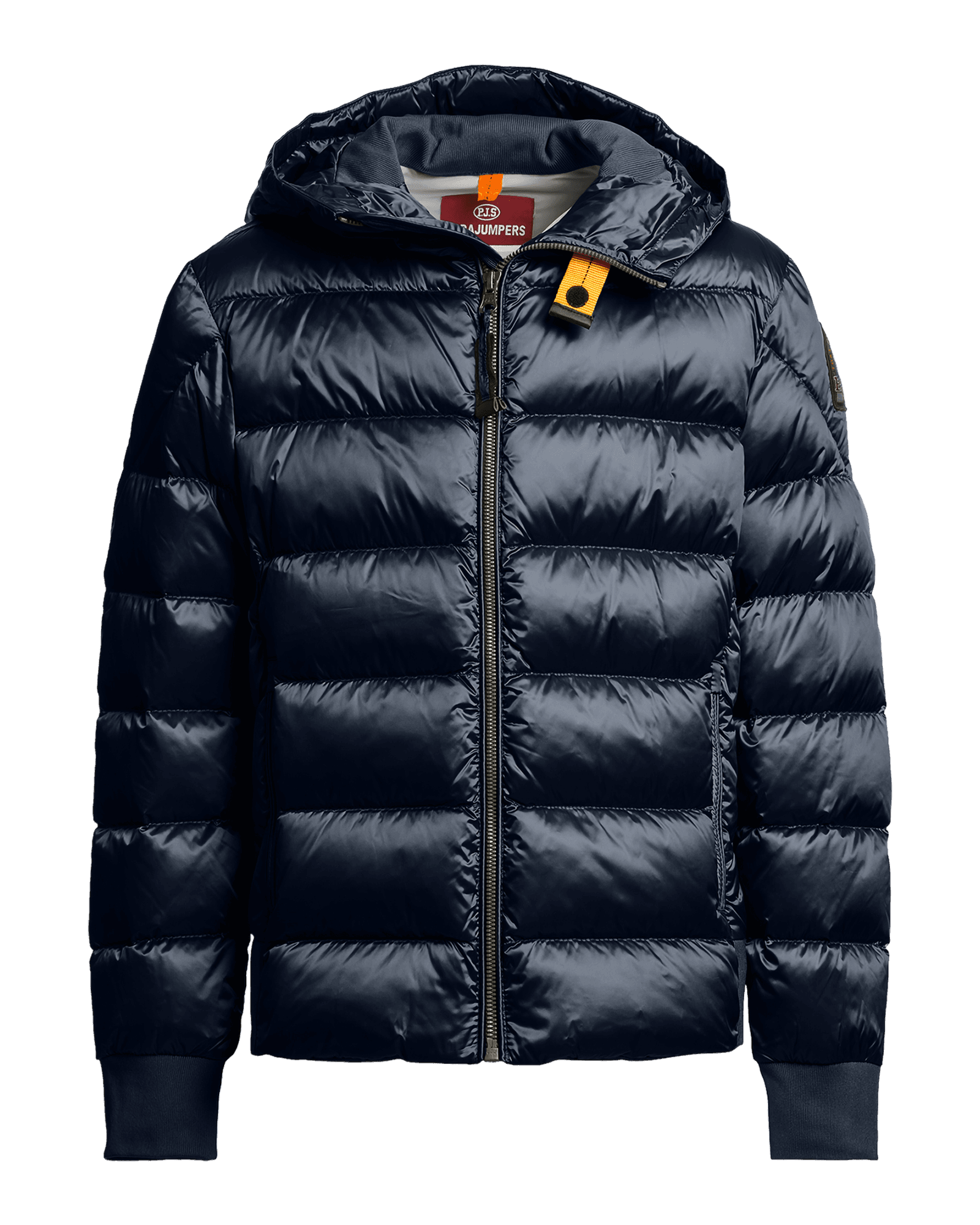 Pharrell Hooded Down Bomber JR Blue Navy