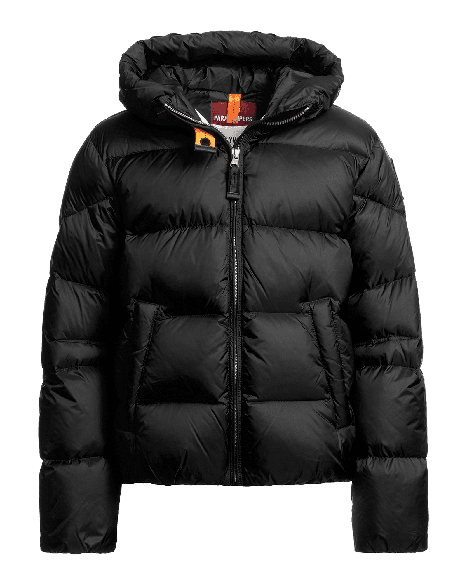 Tilly Hooded Down Jacket JR Black