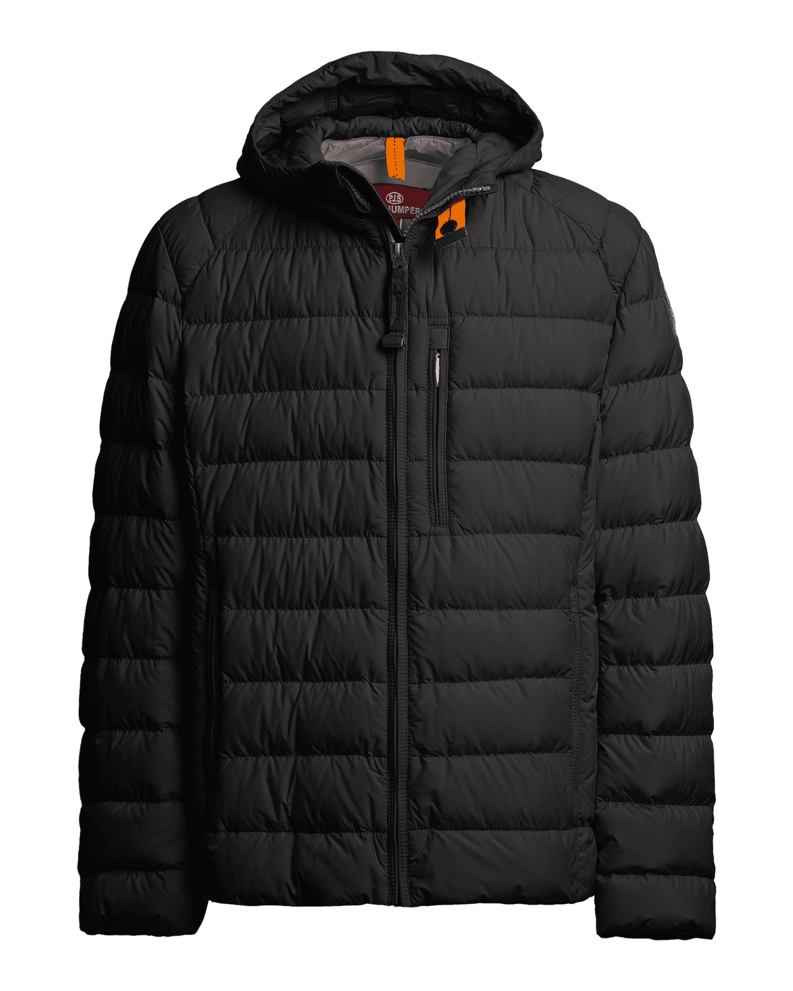 Last Minute Hooded Down Jacket JR Black