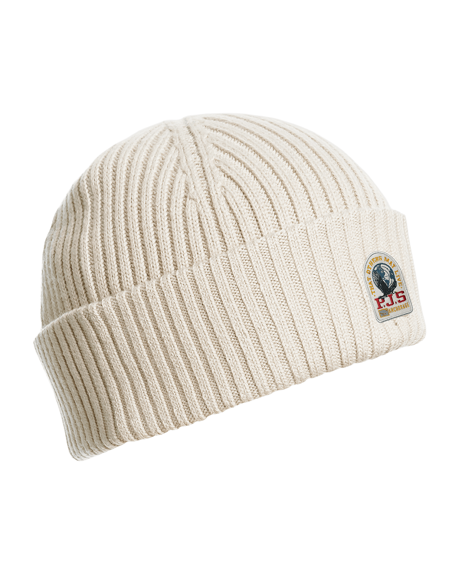 Rib Hat Knitted Beanie Moonbeam