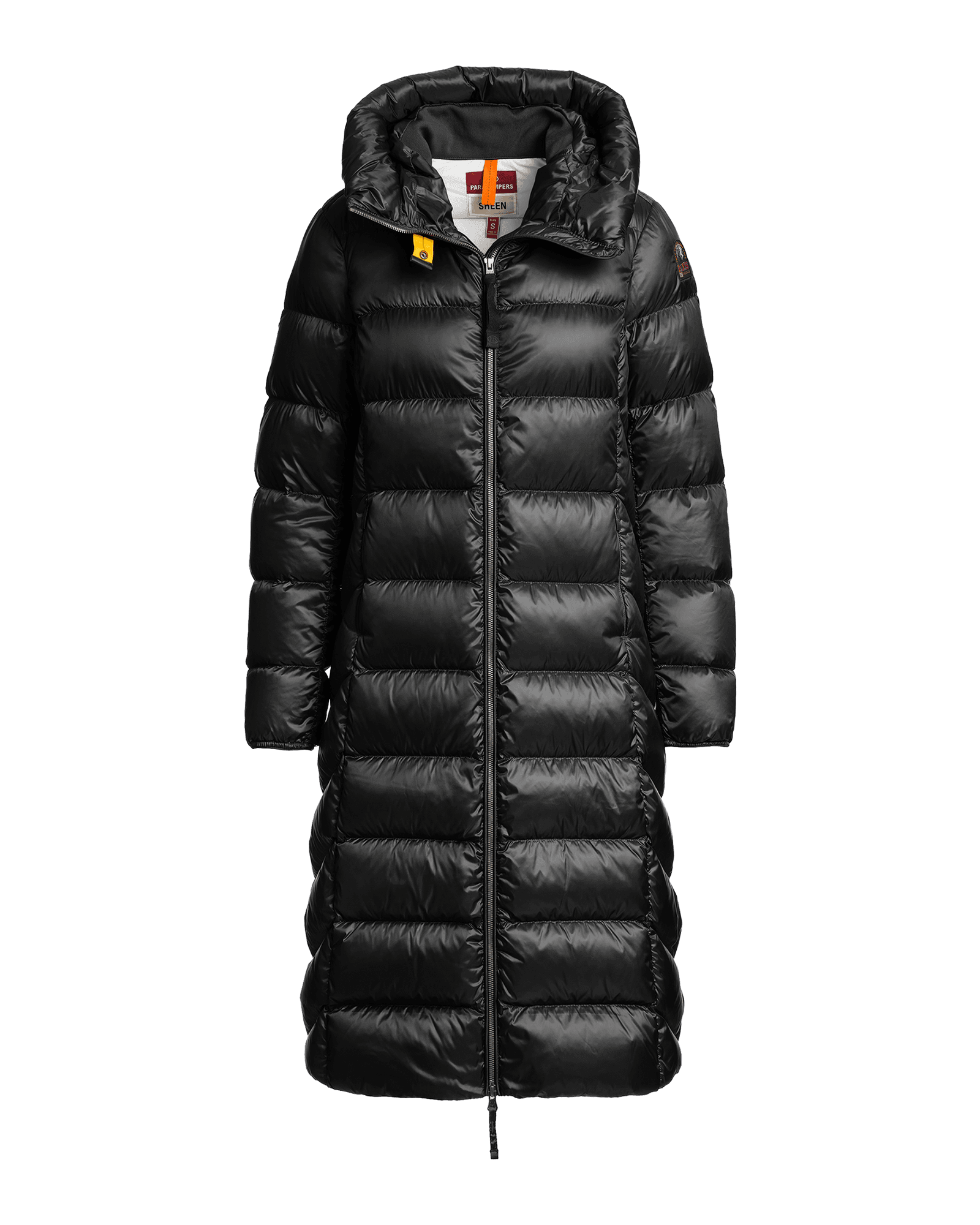 Leah Hooded Down Coat W Black